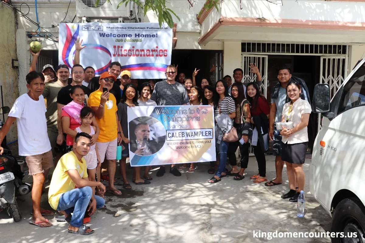 Arrival in the Philippines