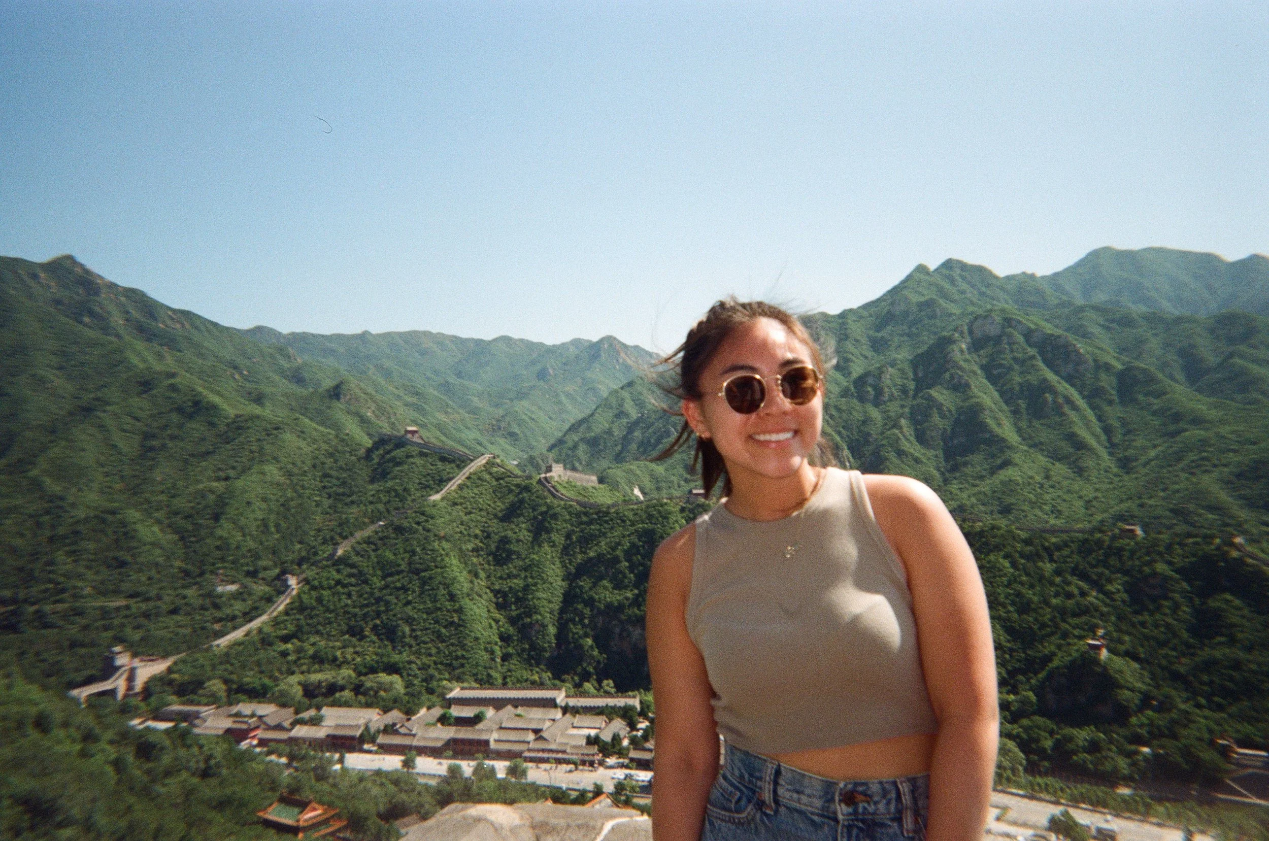 Captured on the Great Wall of China