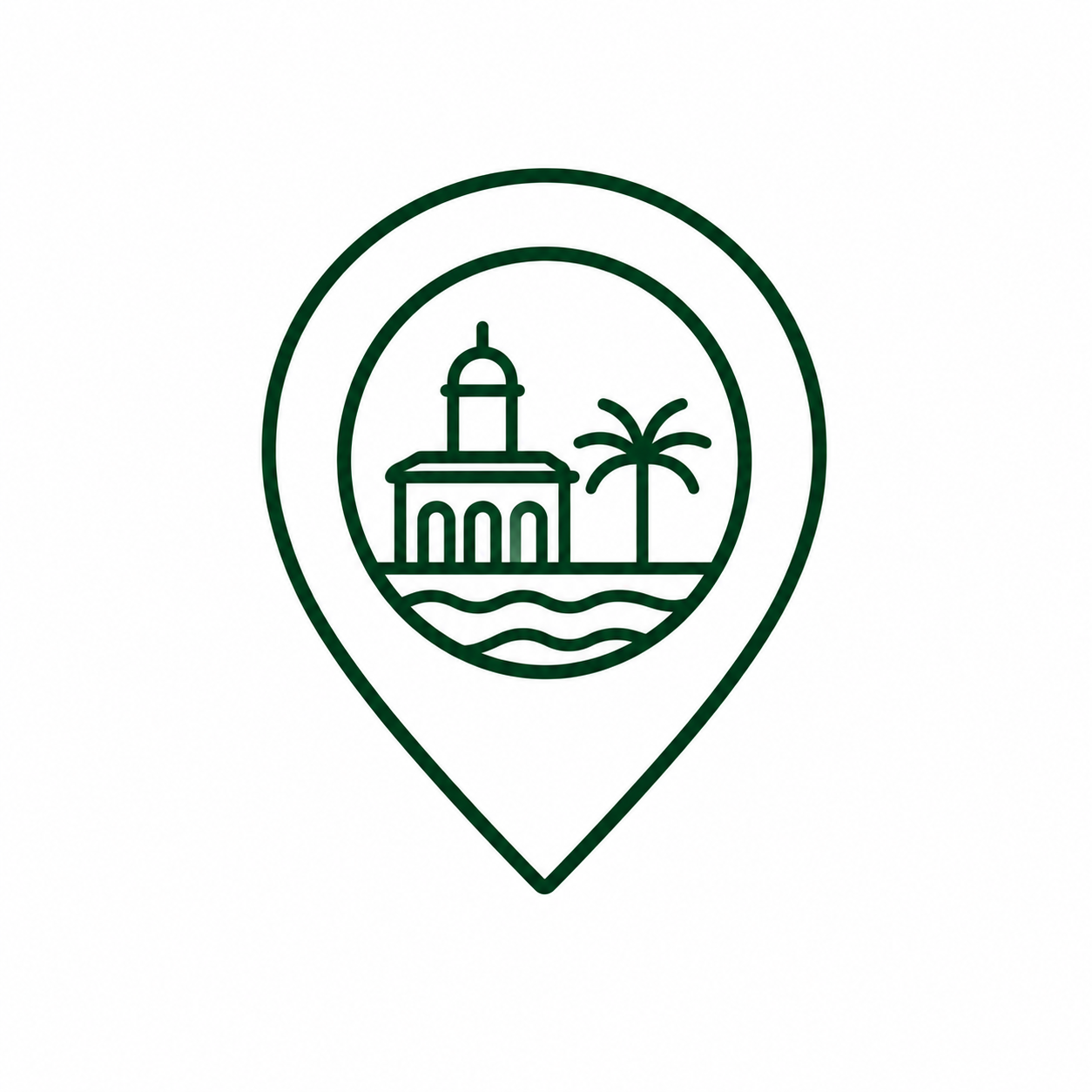 Location icon representing Emerald Tax & Accounting proudly serving businesses throughout Brunswick, Coastal Georgia, and the Golden Isles.