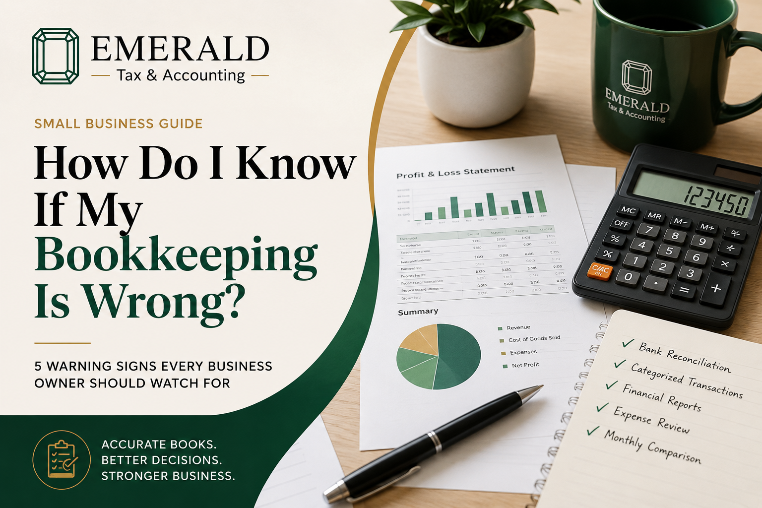 How Do I Know If My Bookkeeping Is Wrong?