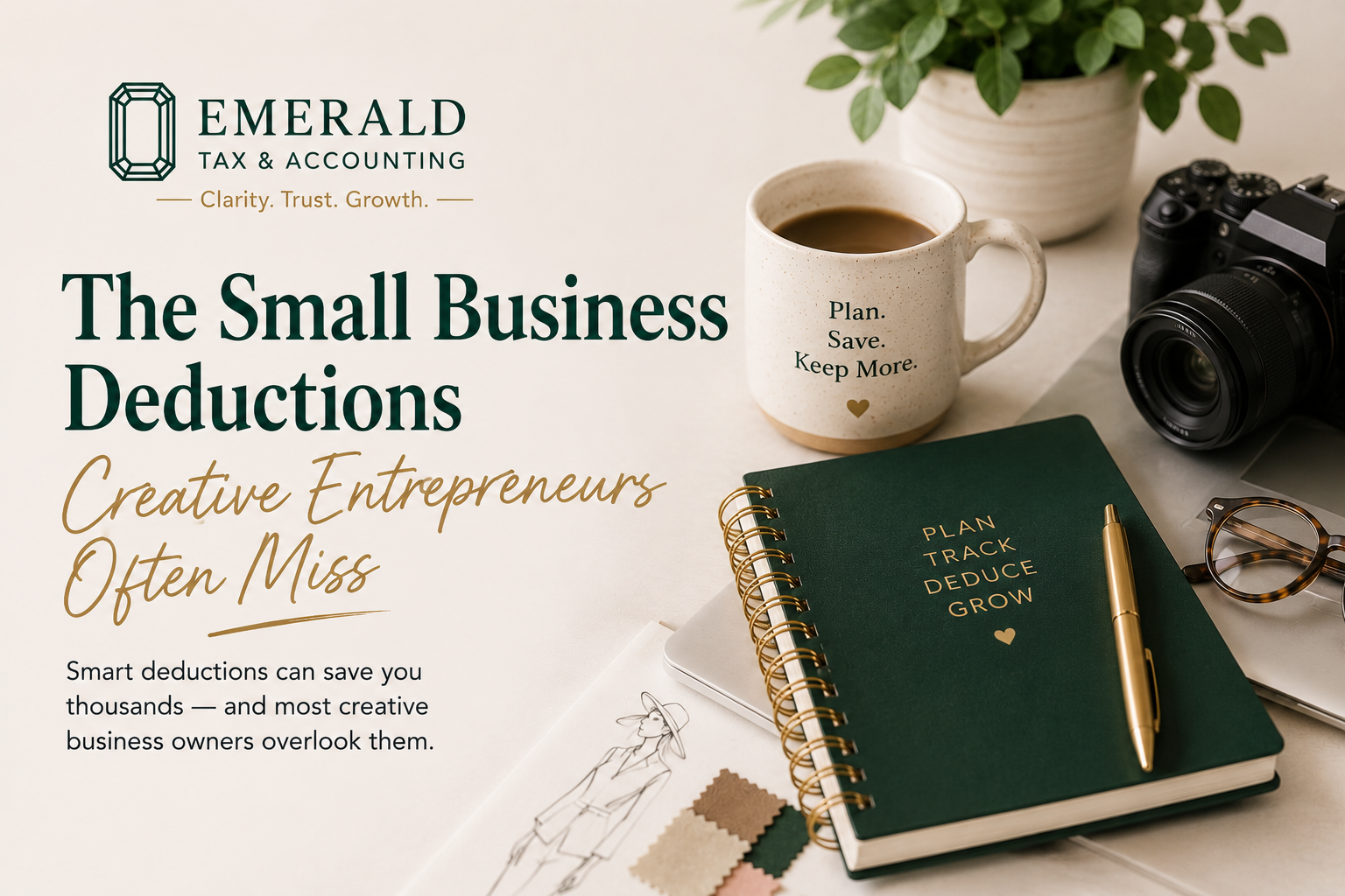 The Small Business Deductions Creative Entrepreneurs Often Miss
