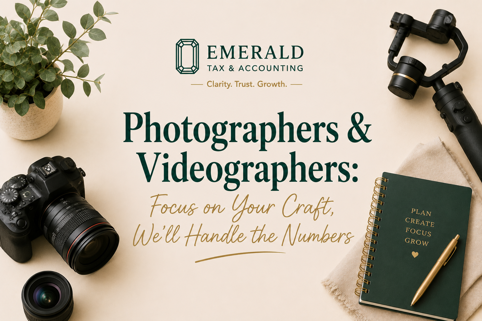 Photographers &amp; Videographers: Focus on Your Craft, We’ll Handle the Numbers