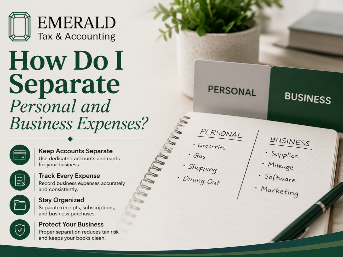 How Do I Separate Personal and Business Expenses?