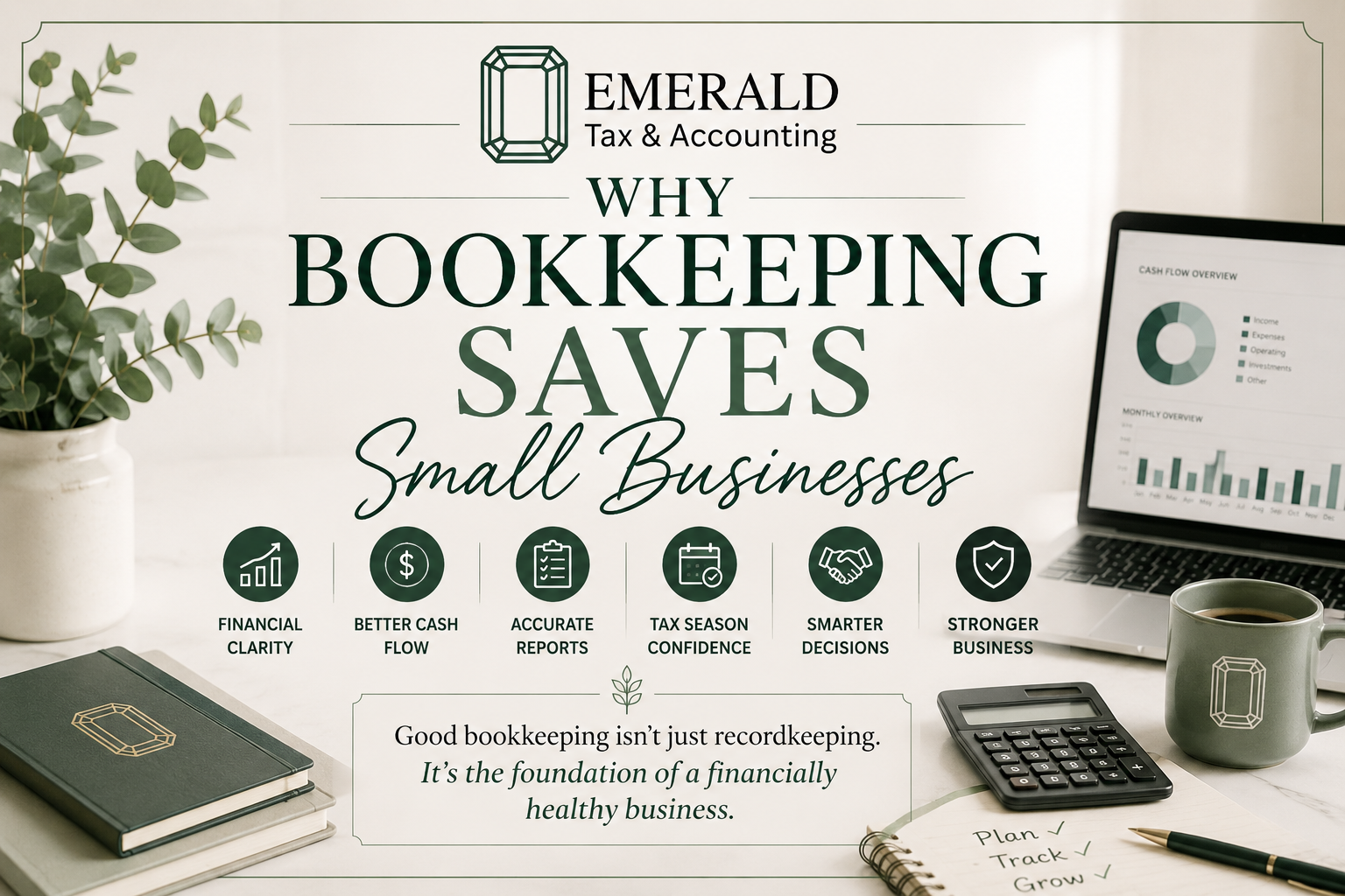 Why Bookkeeping Saves Small Businesses