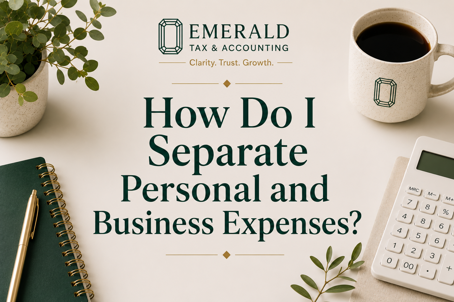 How Do I Separate Personal and Business Expenses?