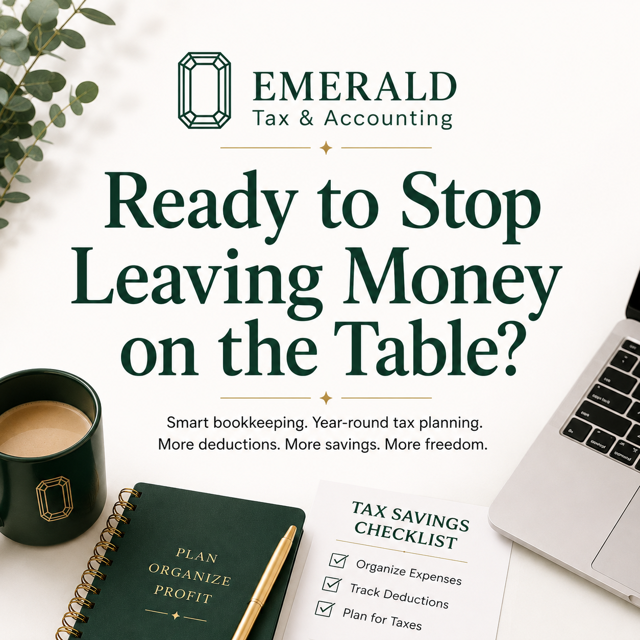 Ready to Stop Leaving Money on the Table?