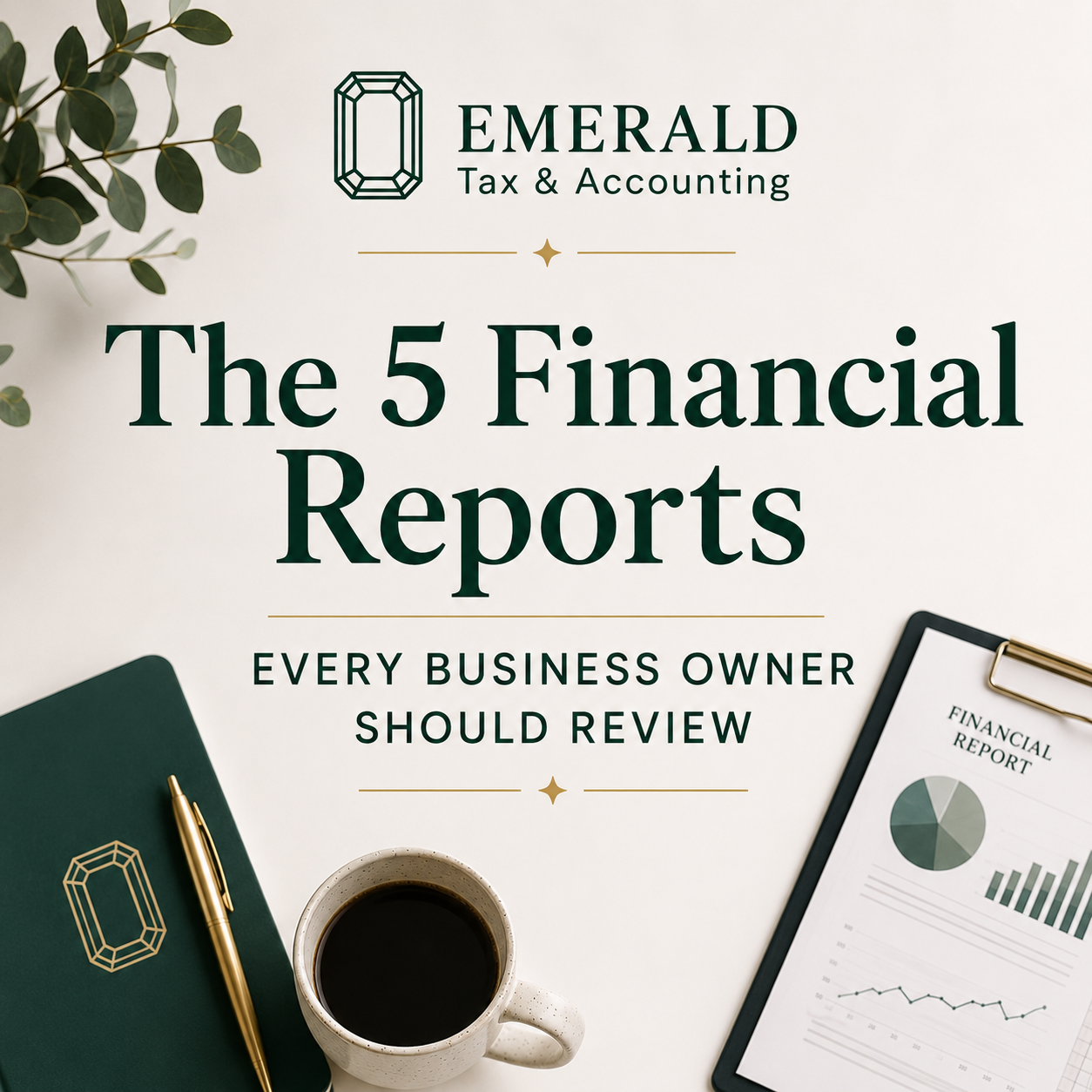 5 Financial Reports Every Small Business Owner Should Review