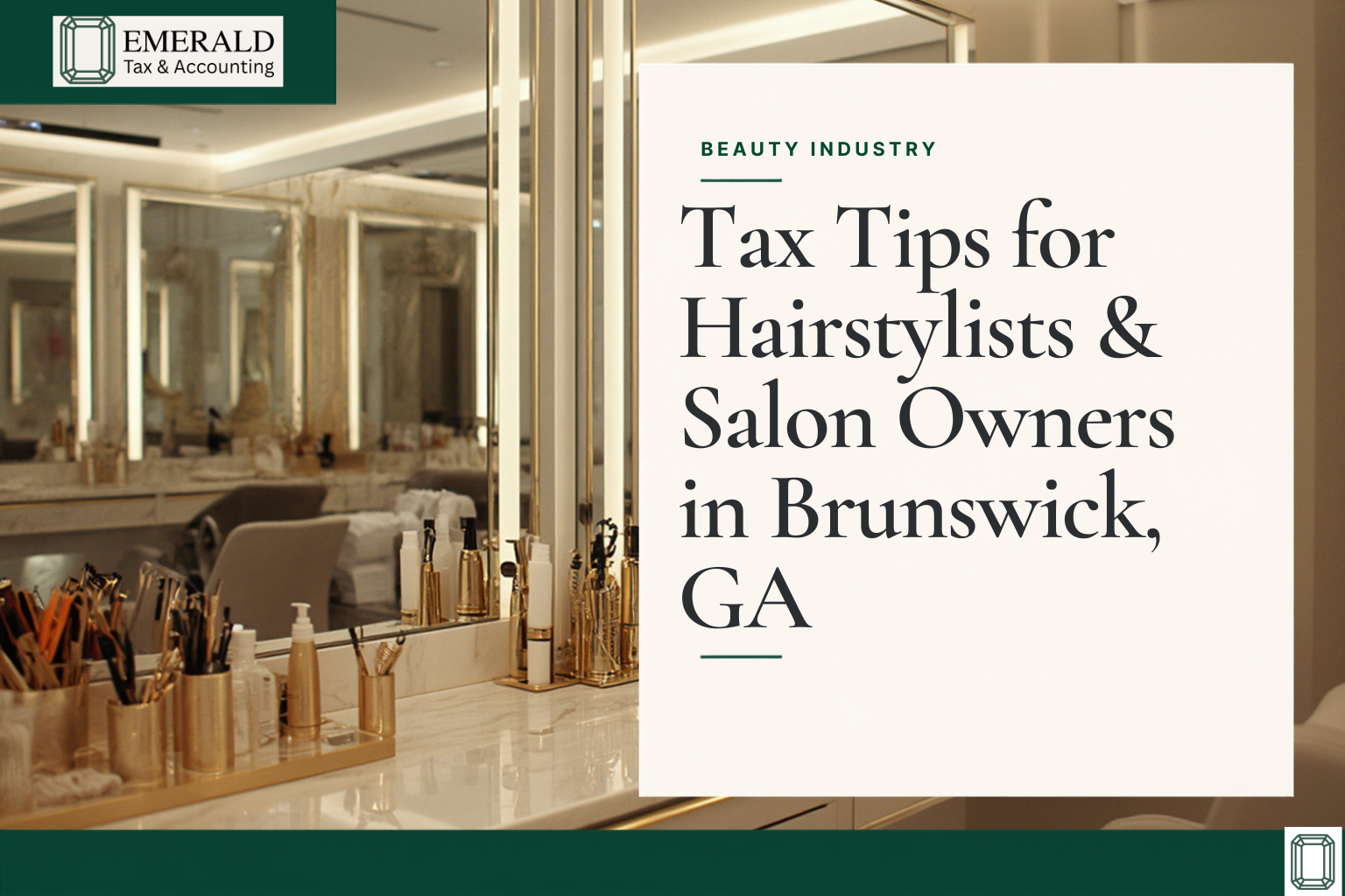 Tax Tips for Hairstylists &amp; Salon Owners in Brunswick, GA