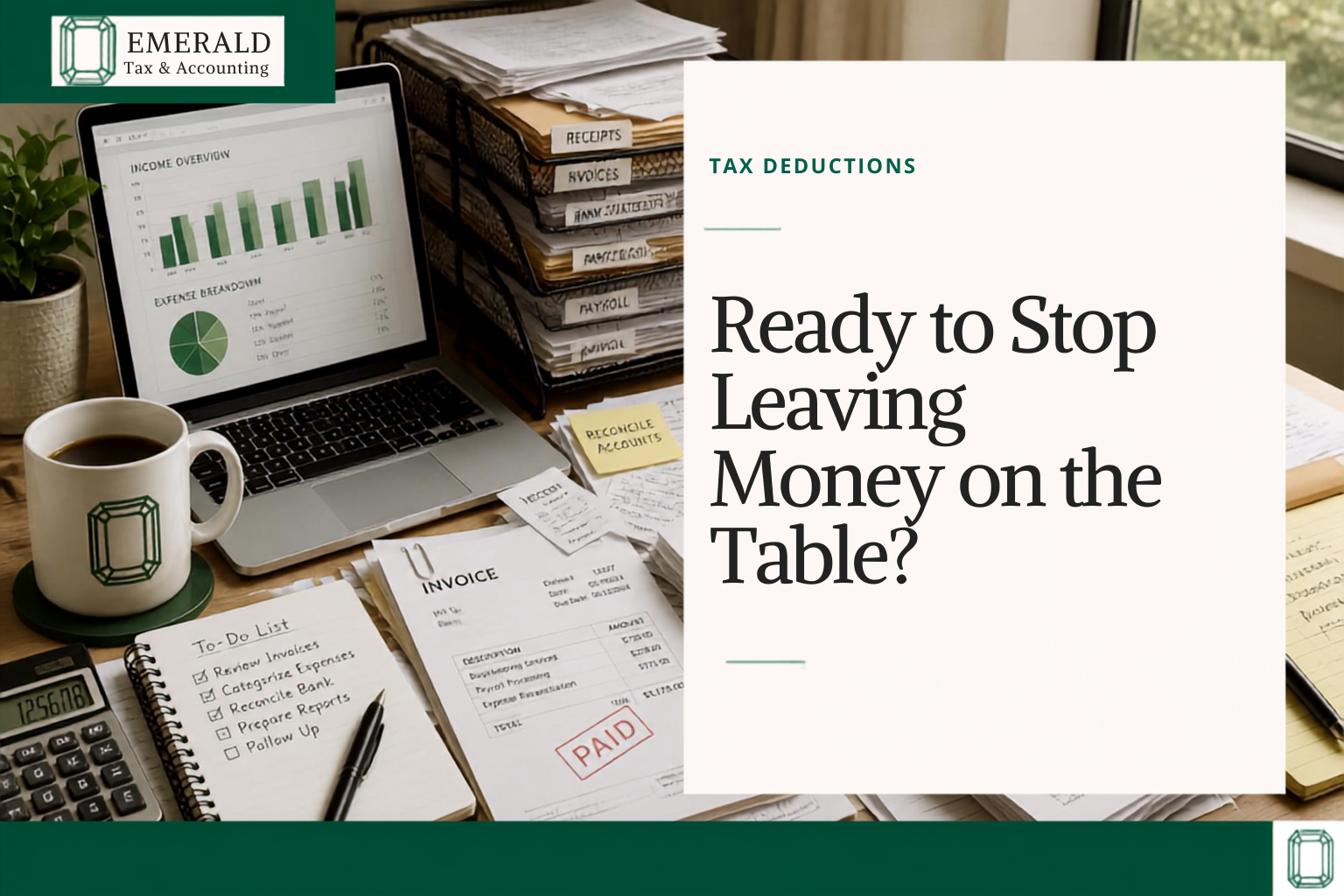 Ready to Stop Leaving Money on the Table?