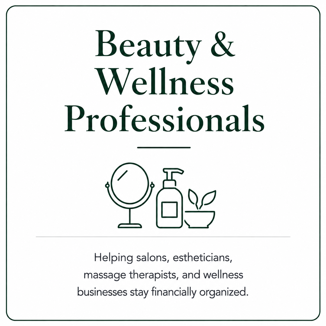Independent hairdresser working in a professional salon