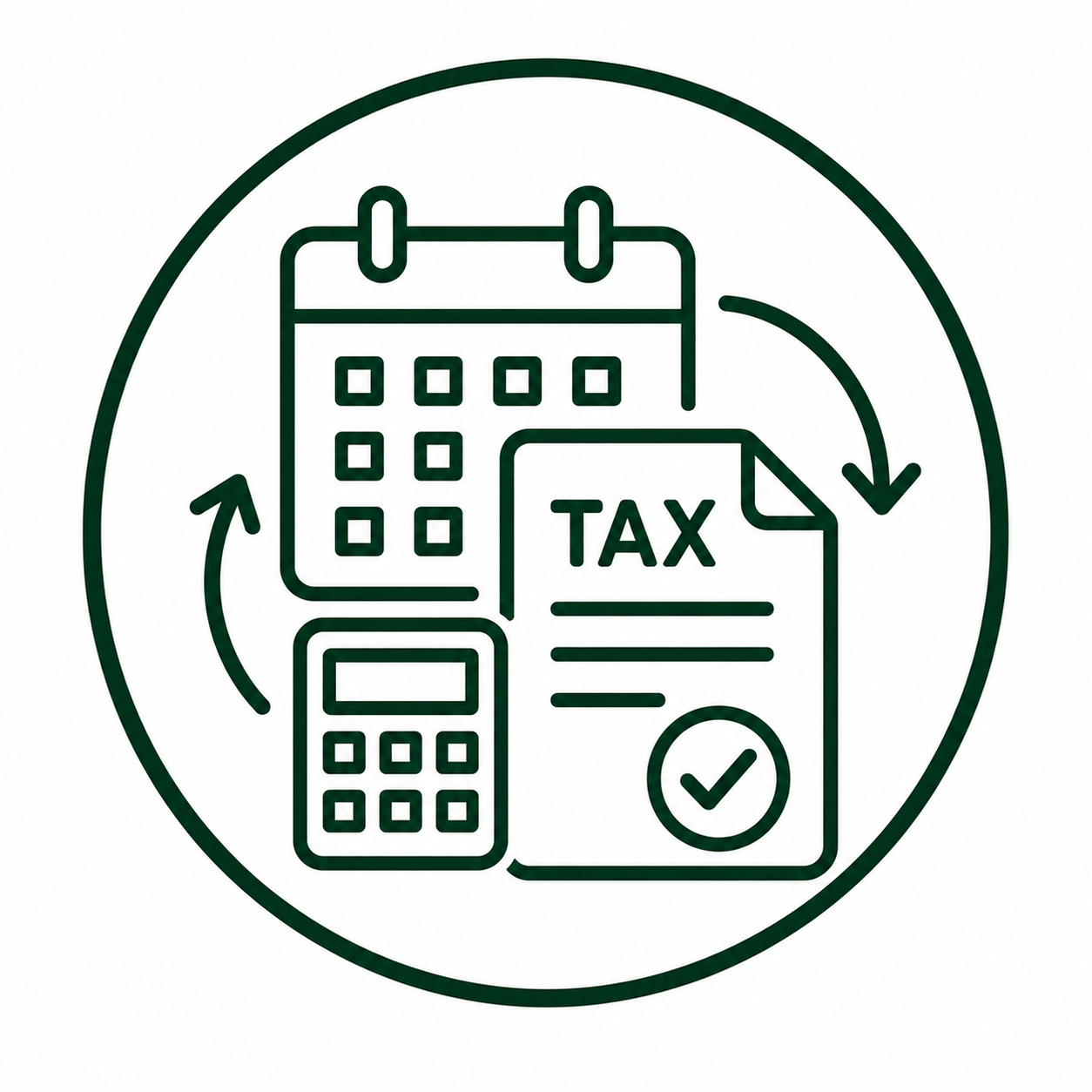 Customer support icon representing ongoing bookkeeping support, financial guidance, and personalized accounting services for growing businesses.