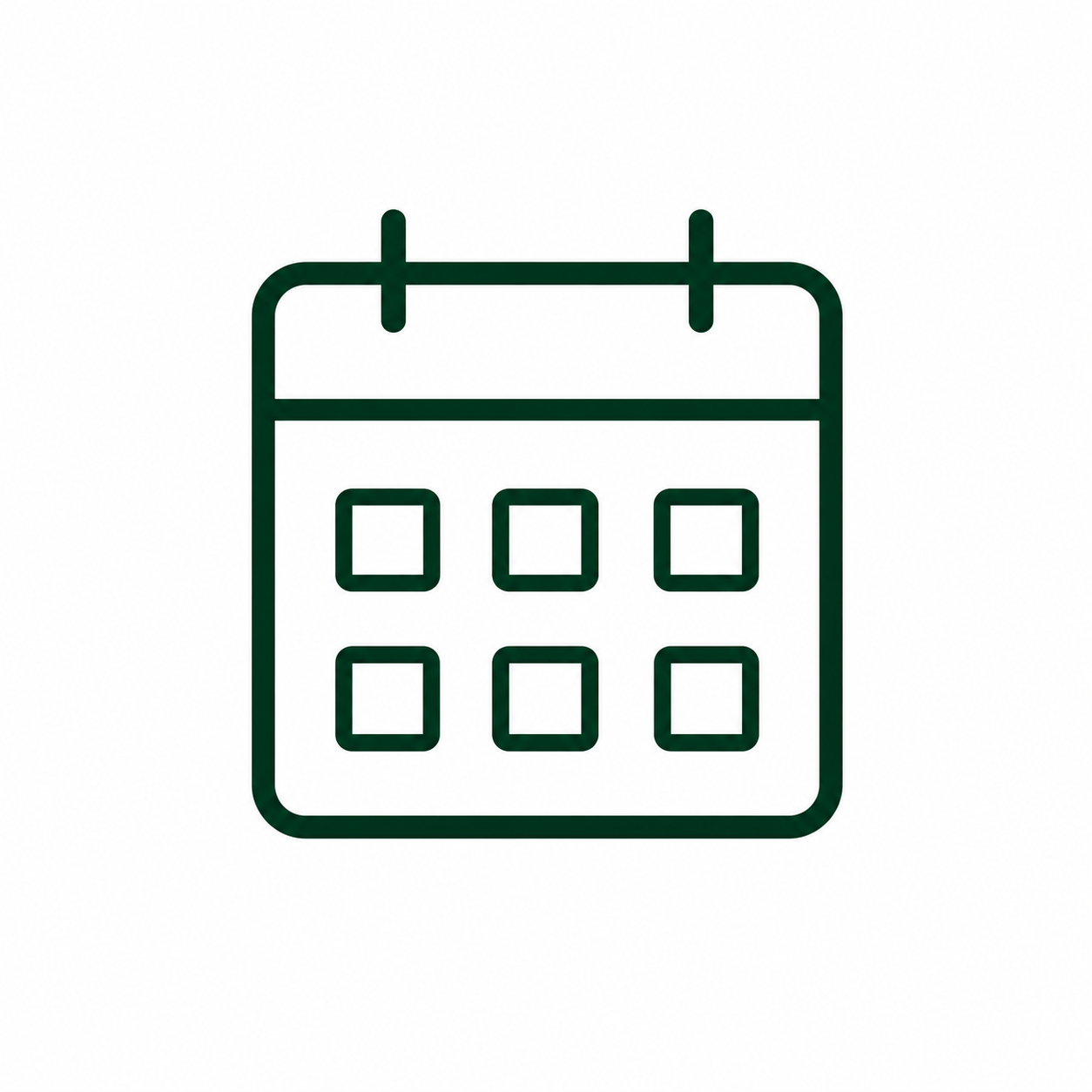 Calendar icon representing stressful tax season caused by disorganized bookkeeping and financial records.