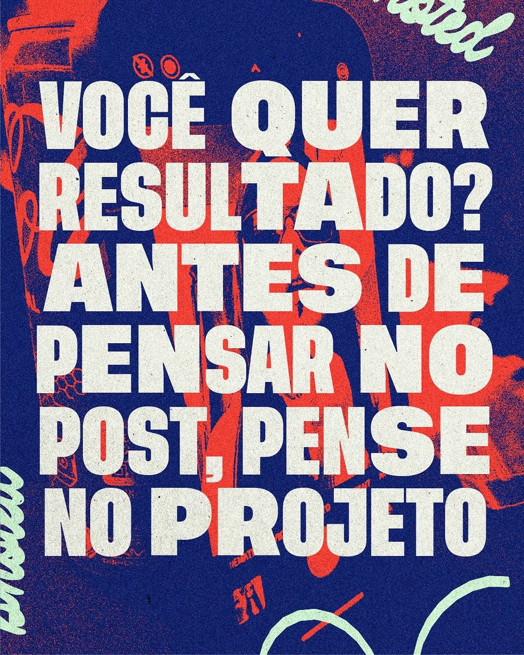 Post &eacute; s&oacute; a ponta do iceberg.
O que d&aacute; resultado de verdade &eacute; o projeto por tr&aacute;s dele.

Briefing, escolha do influenciador, cronograma, storytelling, objetivo claro&hellip;
Tudo isso vem antes de colocar qualquer co