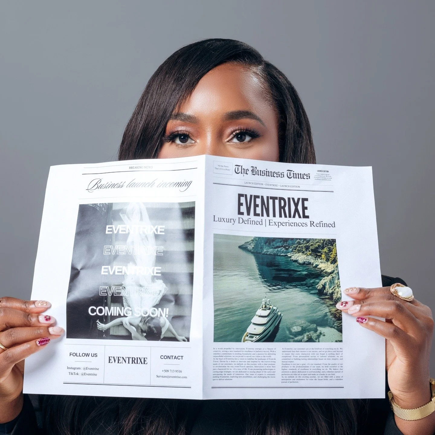 Something I&rsquo;ve been building quietly.

Thoughtfully. Intentionally.

A vision that&rsquo;s been close to my heart is finally coming to life.

Eventrixe &mdash;
Luxury Defined | Experiences Refined

Coming 2026.
Stay tuned.

@aboutfawazproductio