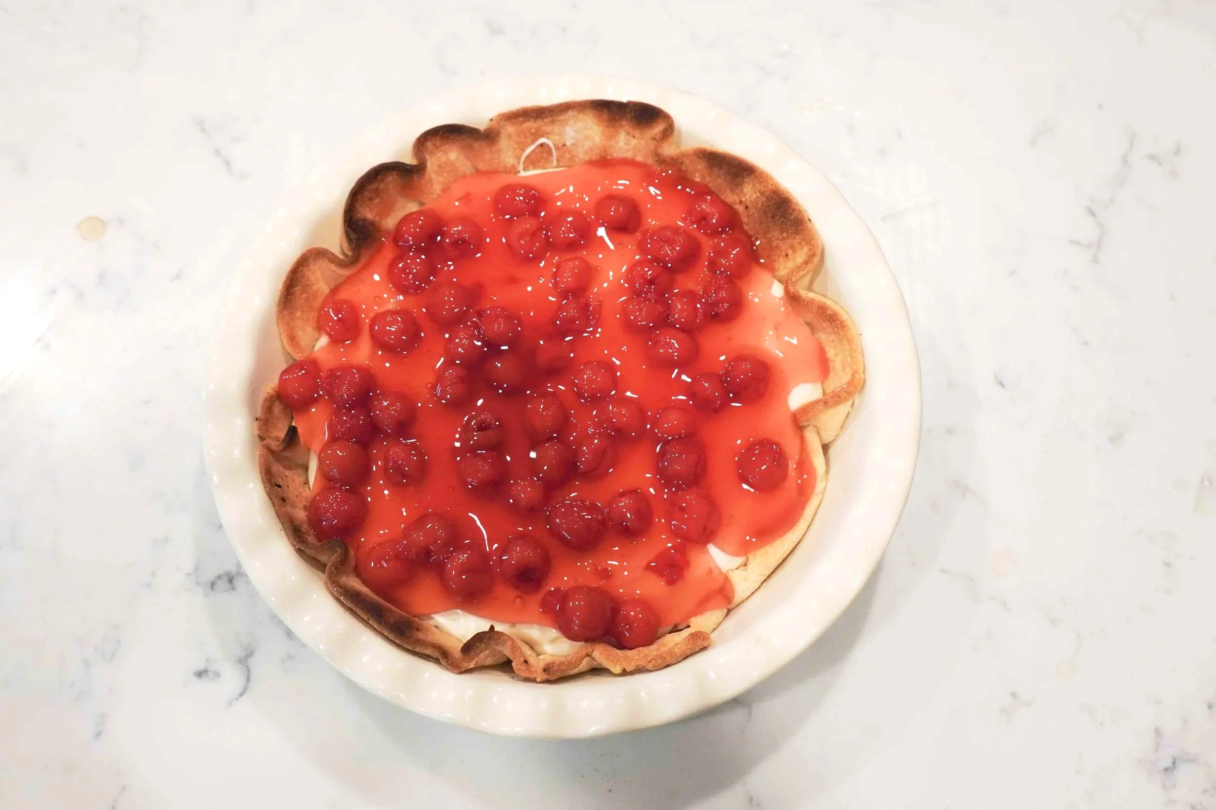 CHERRY CREAM CHEESE PIE
