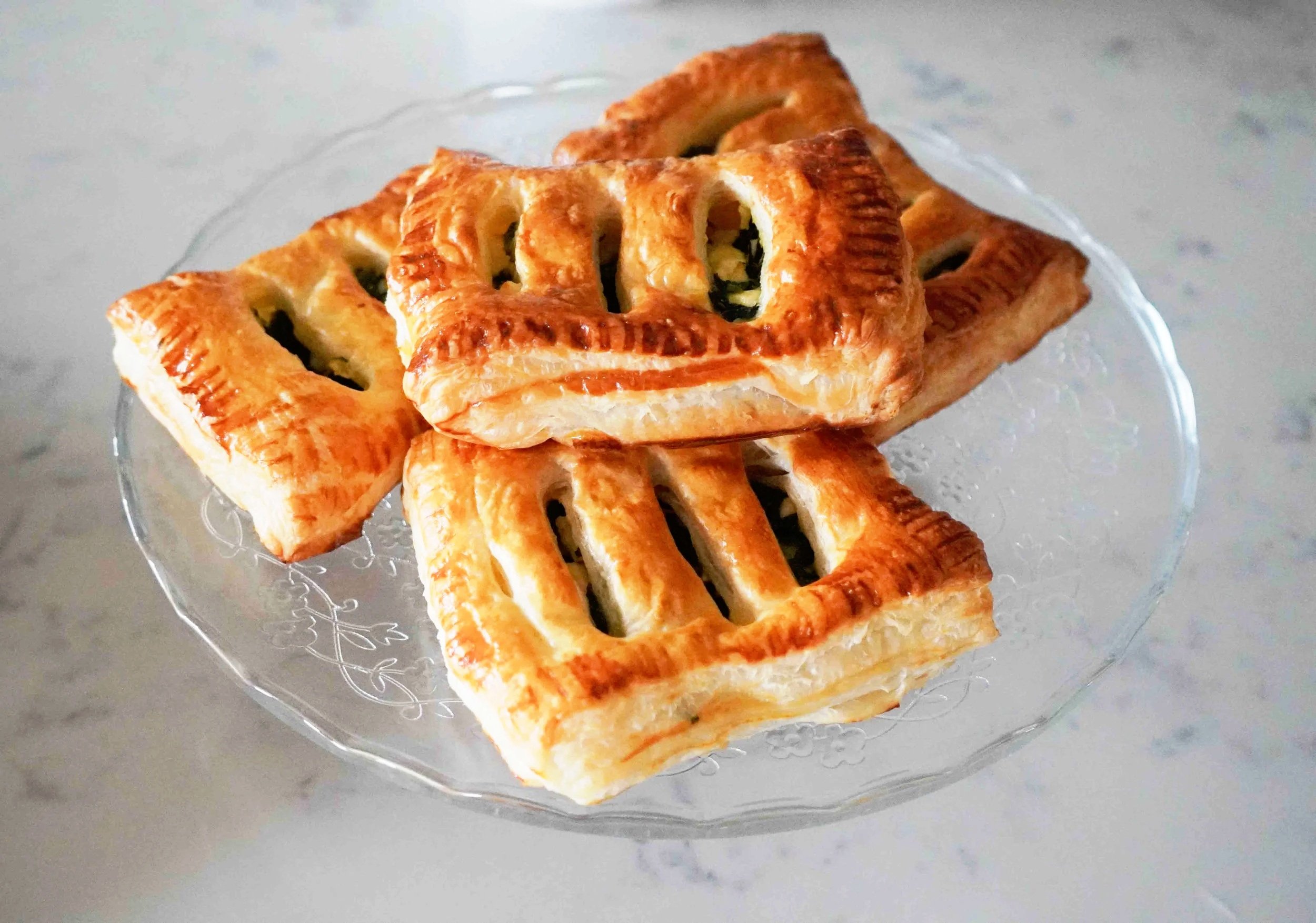 SPINACH AND FETA PUFF PASTRY