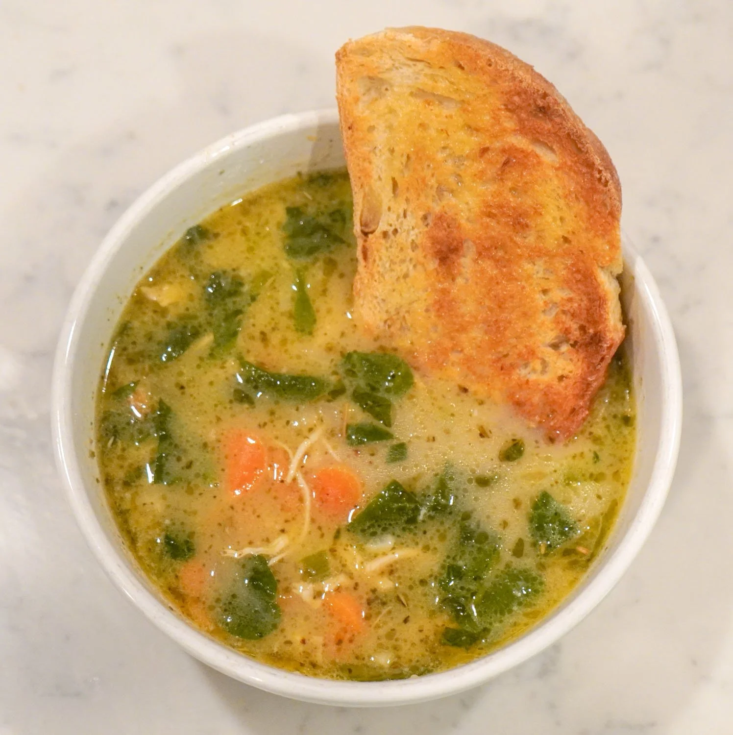 CLASSIC HEARTY CHICKEN SOUP WITH COCONUT MILK
