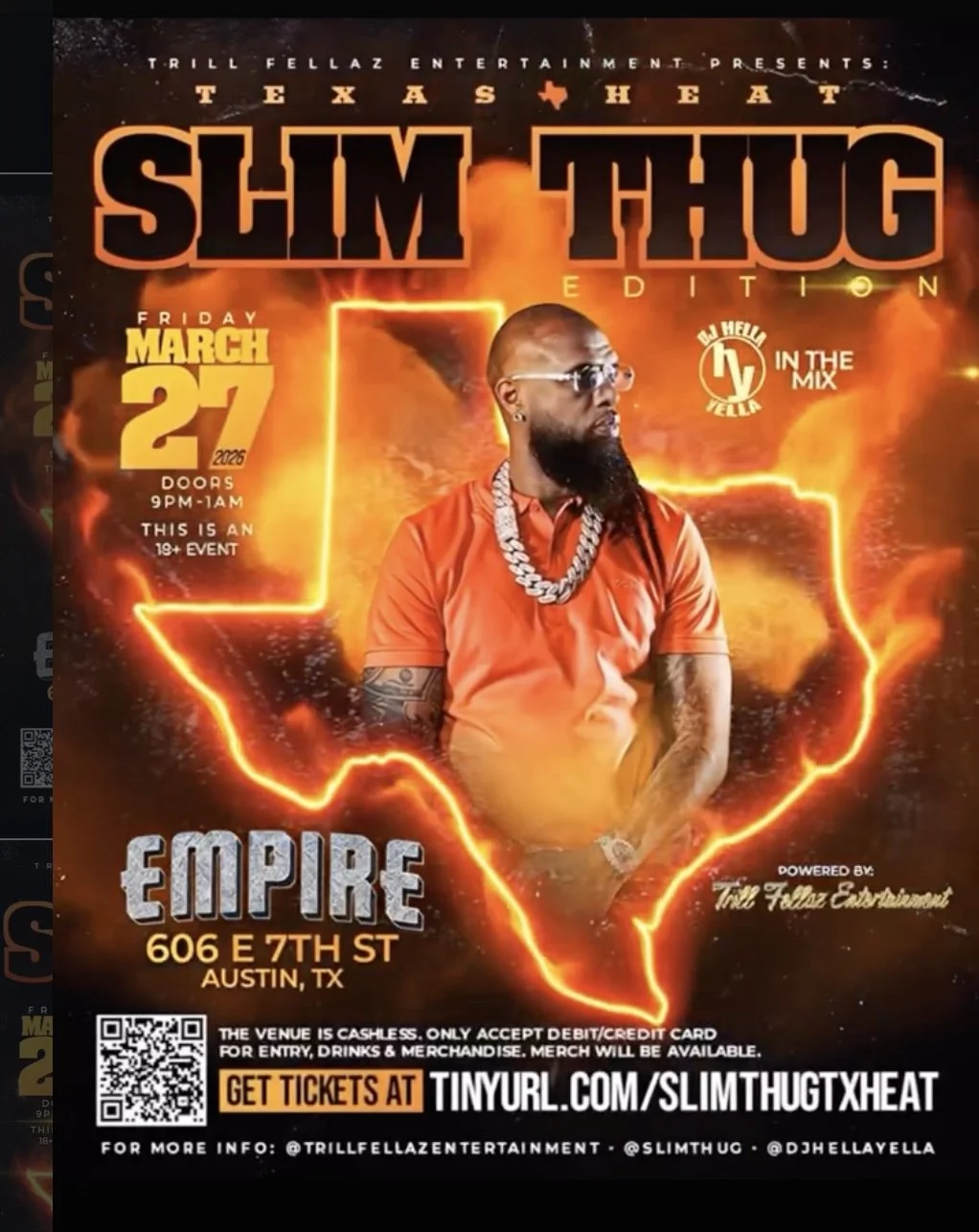Trill Fellaz Entertainment Presents Texas Heat Slim Thug Edition