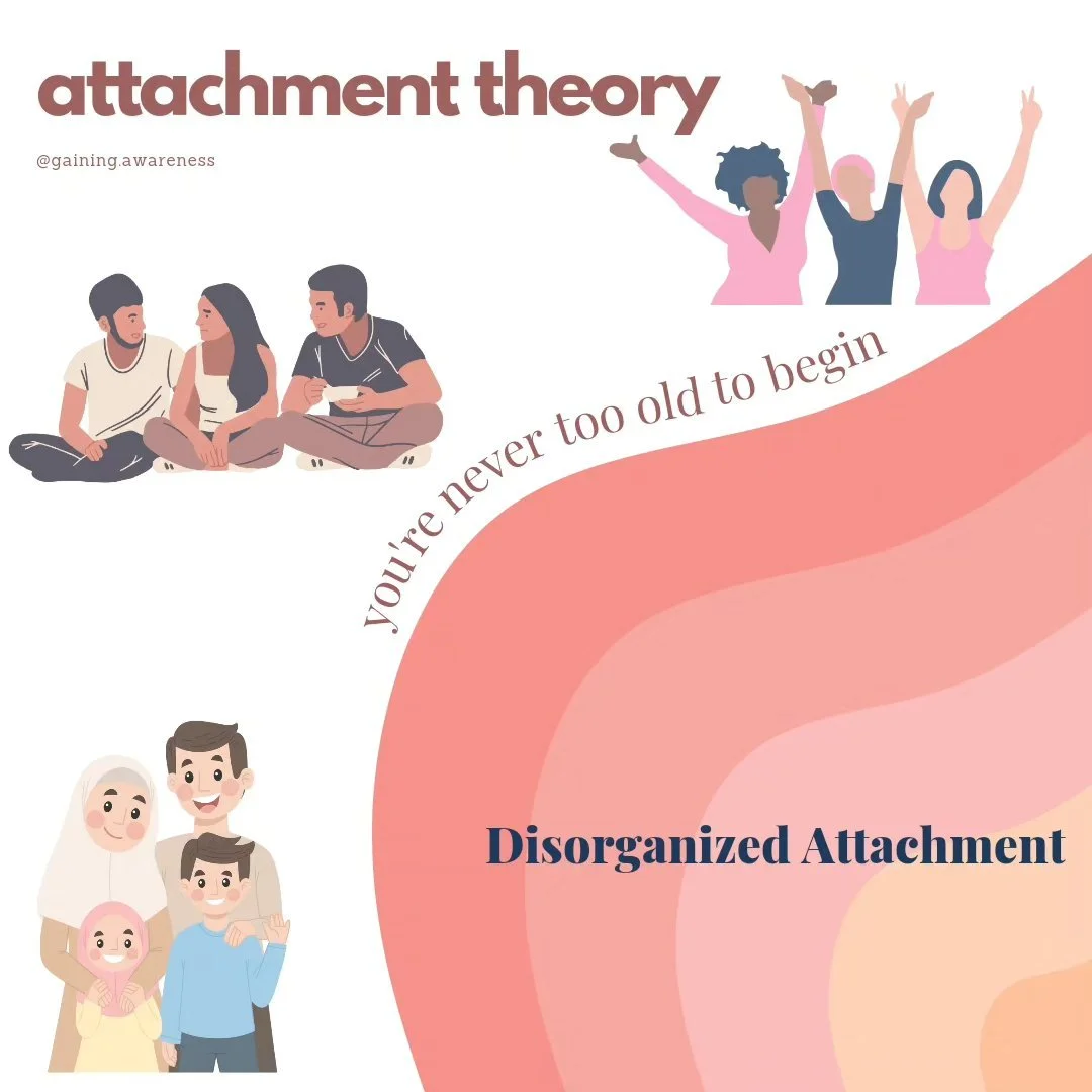 This is the last insecure attachment style. While it may look like a combination of both avoidant and preoccupied attachment, it is better defined as having extreme traits of both. Also known as fearful attachment, indiciduals are in a constant state