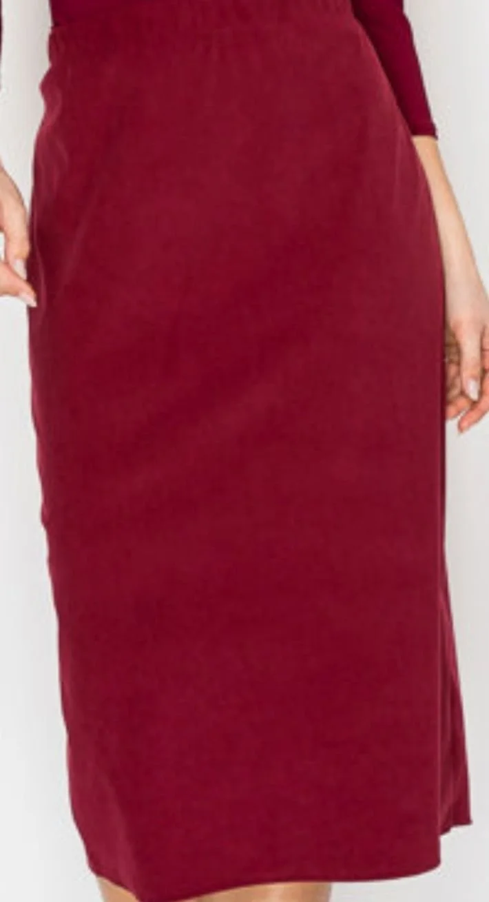 Burgandy Corduroy Maxi