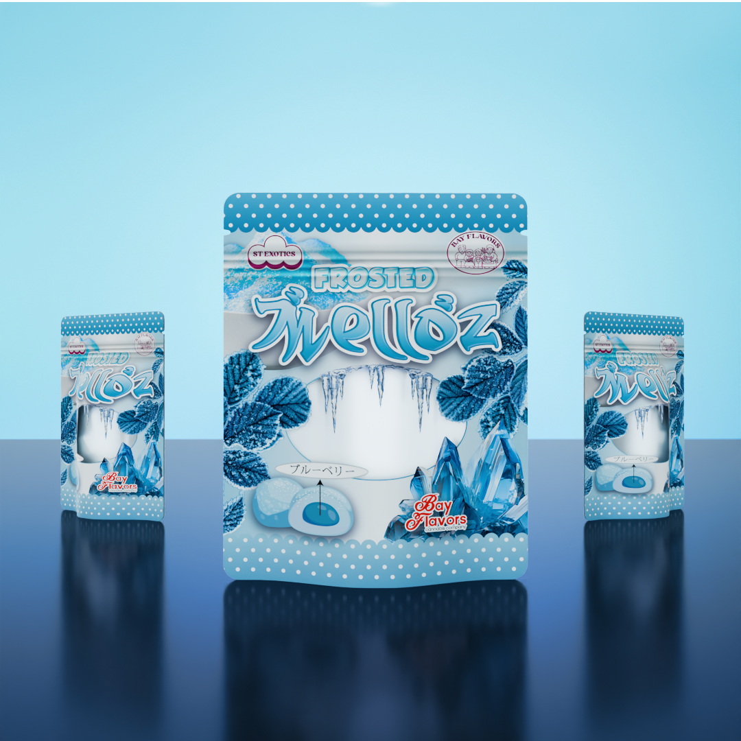 In-house direct print bags produced in the USA with vibrant custom packaging designs