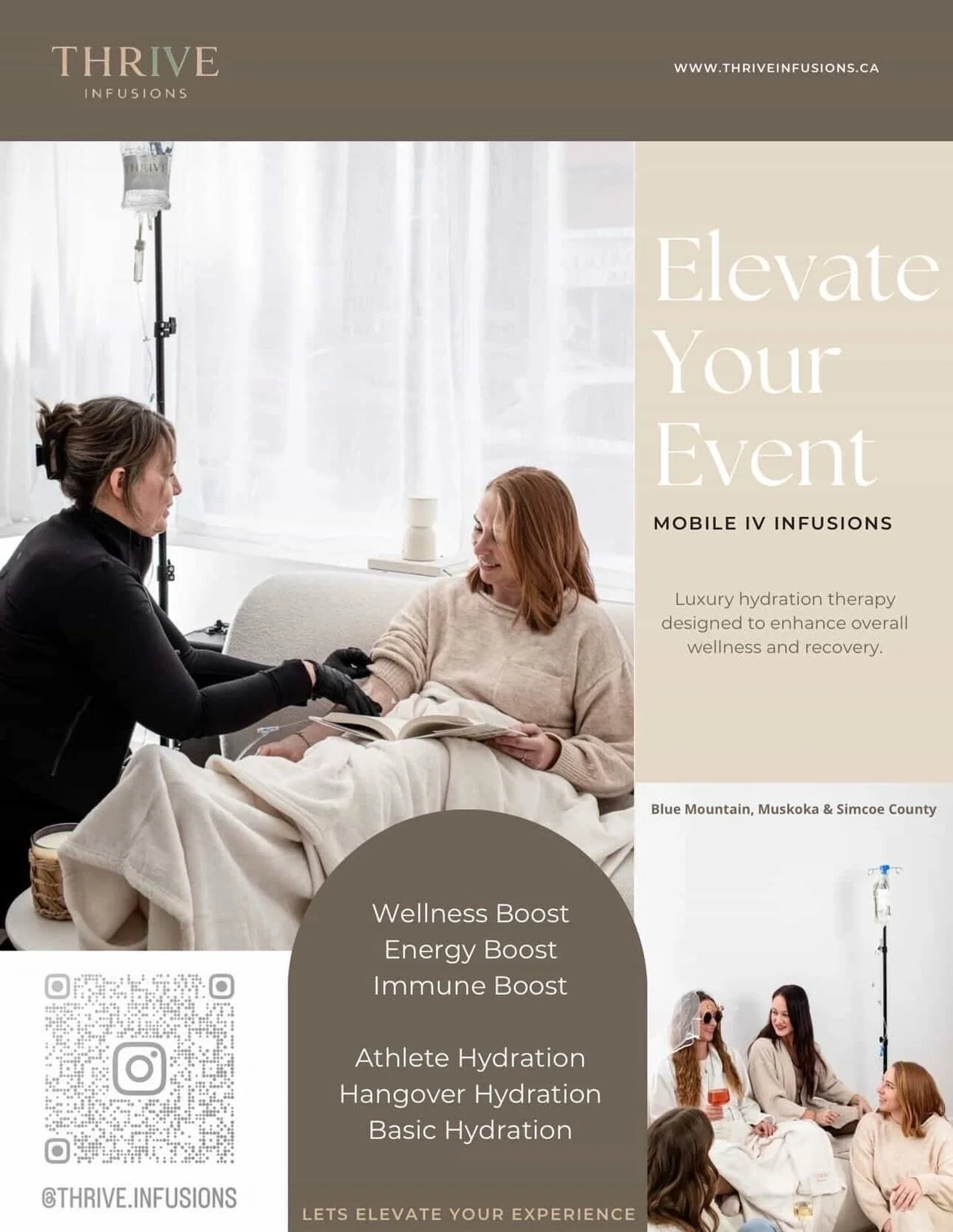 PRACTITIONER HIGHLIGHT ✨

Meet Nurse Kirsten Holland, founder of Thrive Infusions.
Kirsten brings a clinical, elevated approach to IV therapy, offering customized hydration treatments designed to support energy, immunity, recovery, and overall wellne