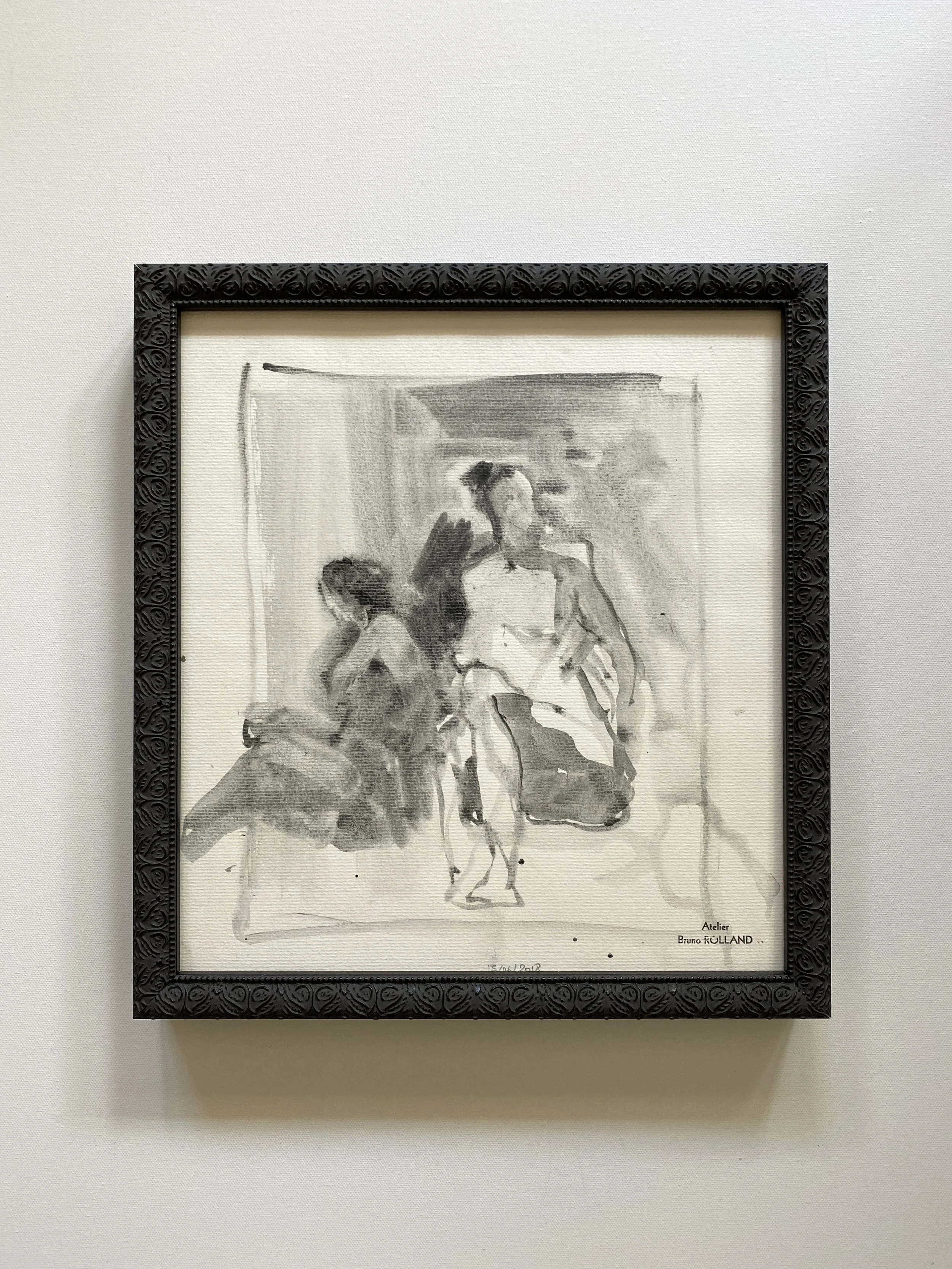 Seated Ladies Charcoal Study