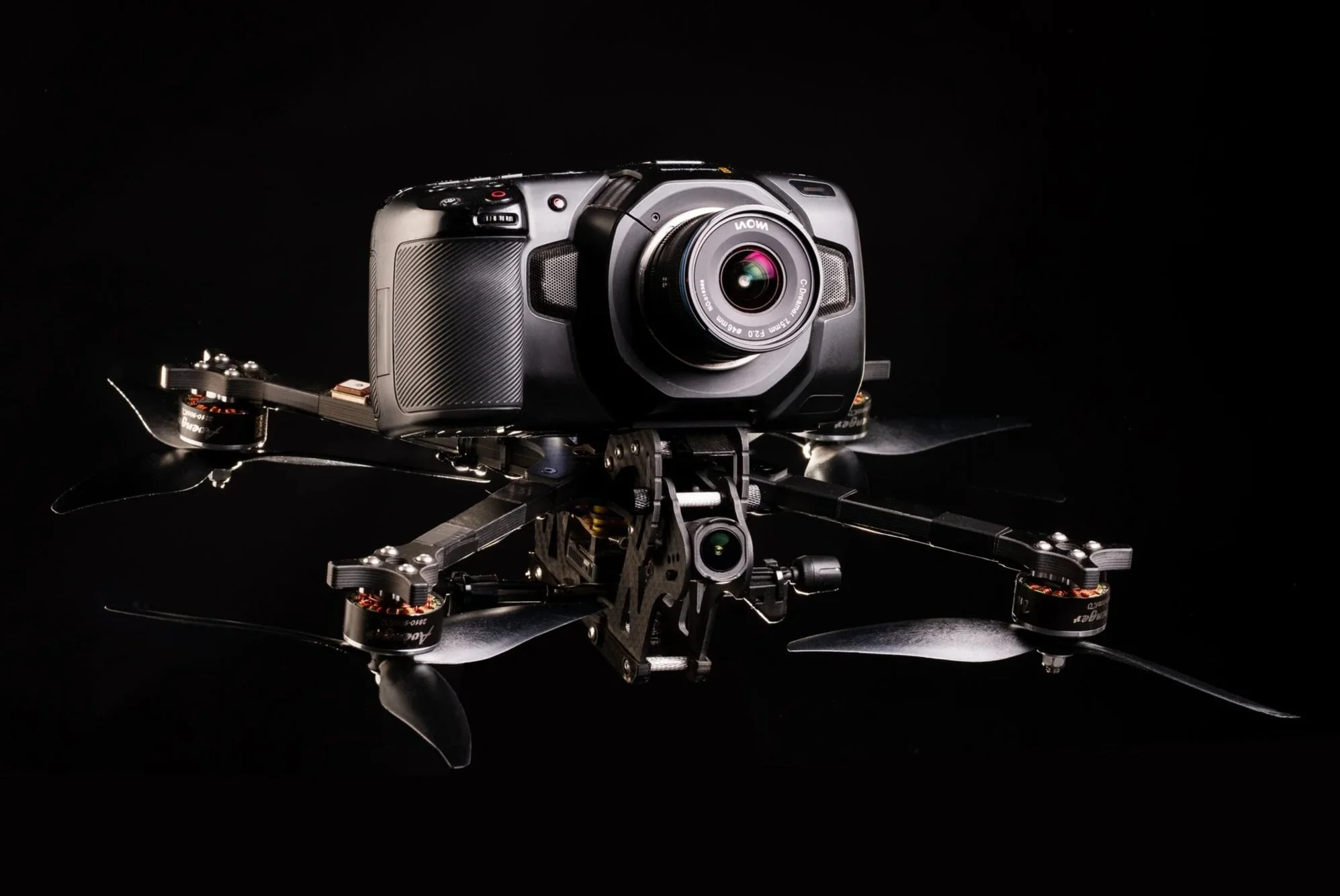 Servicio drone FPV cinelifter Blackmagic Zaragoza