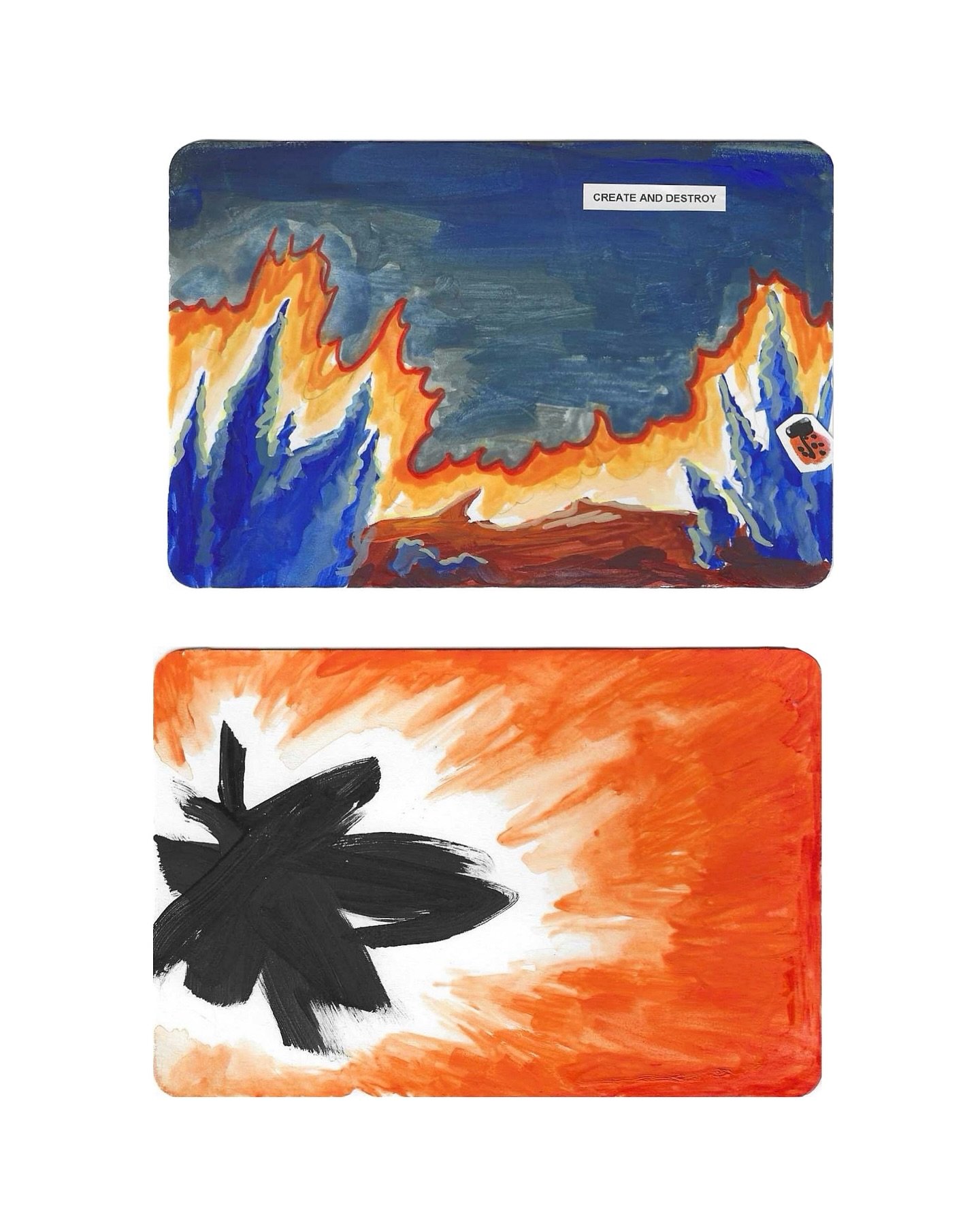 Postcard paintings!!