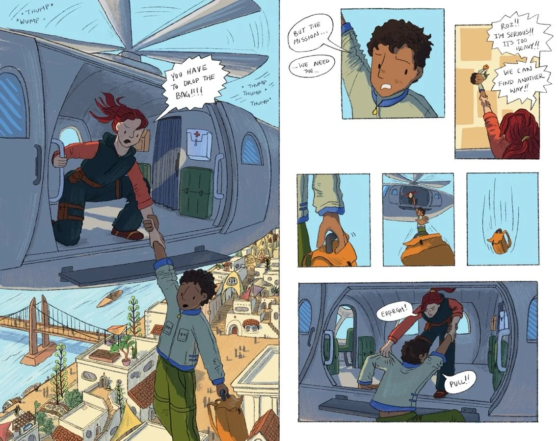 Comic book side quest