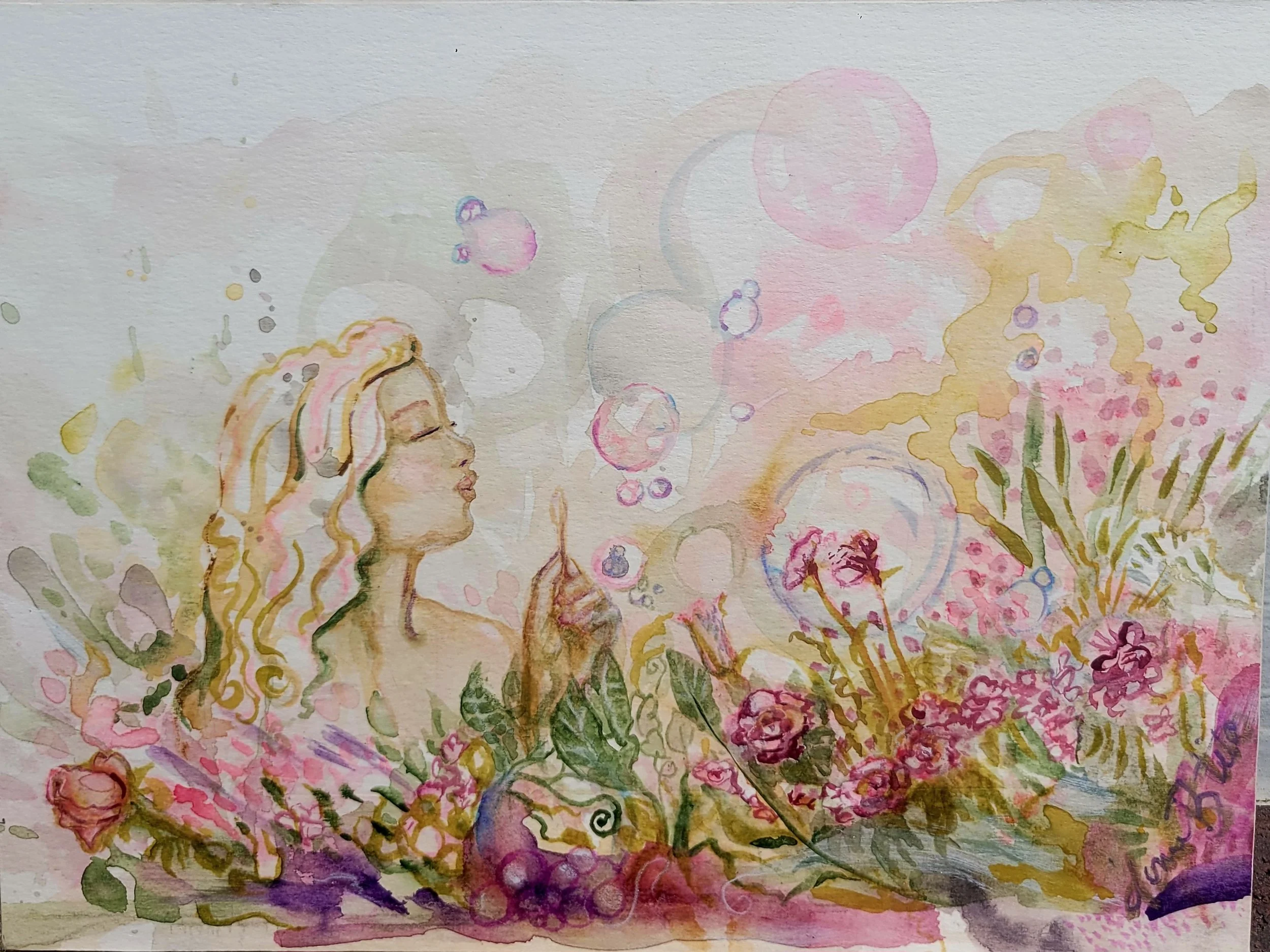Bubbles and Roses
