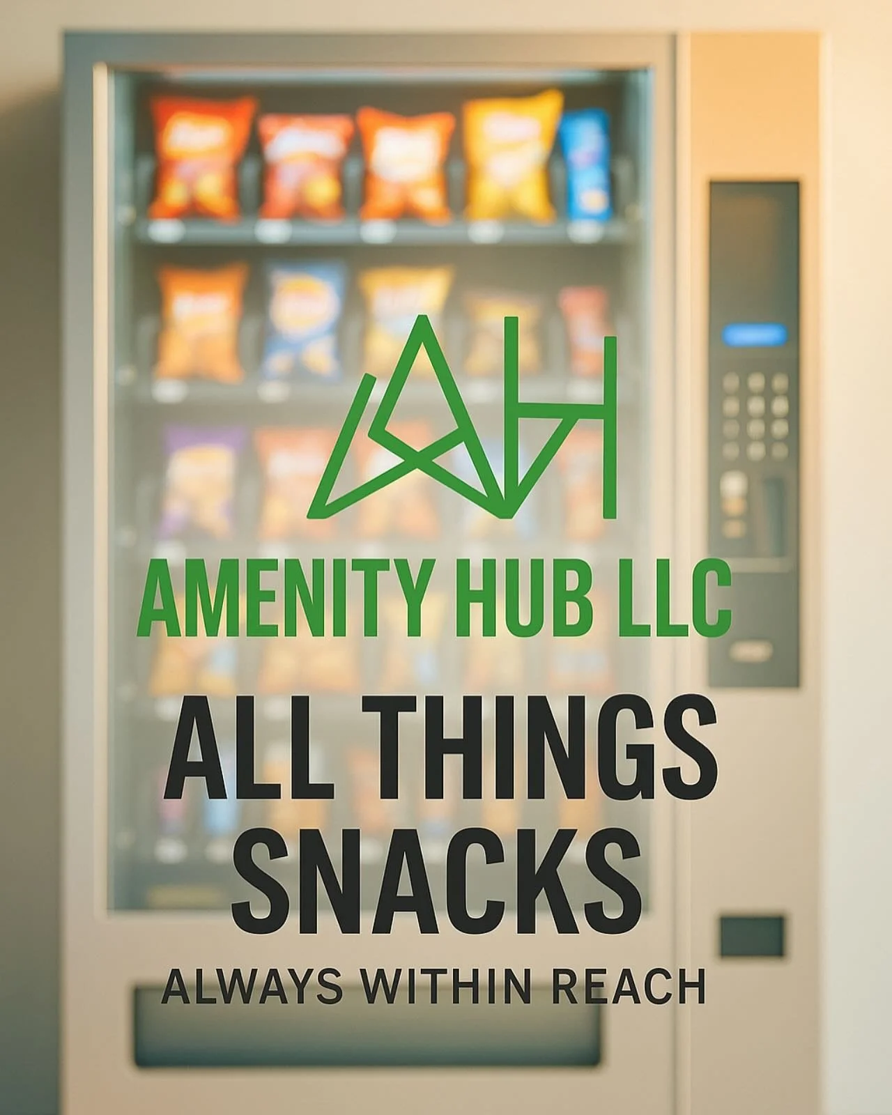Introducing Amenity Hub LLC &ndash; your new go-to for all things snacks! Vending solutions, made simple, smart, and tailored to your space. We&rsquo;re proud to launch in California and ready to fuel your day one snack at a time. Follow us to stay u