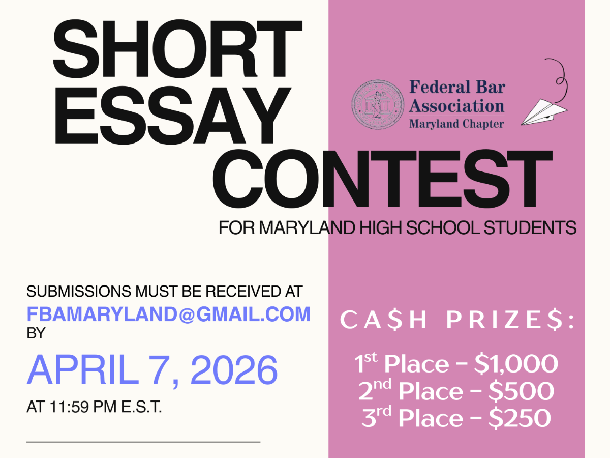 2026 Maryland High School Short Essay Contest