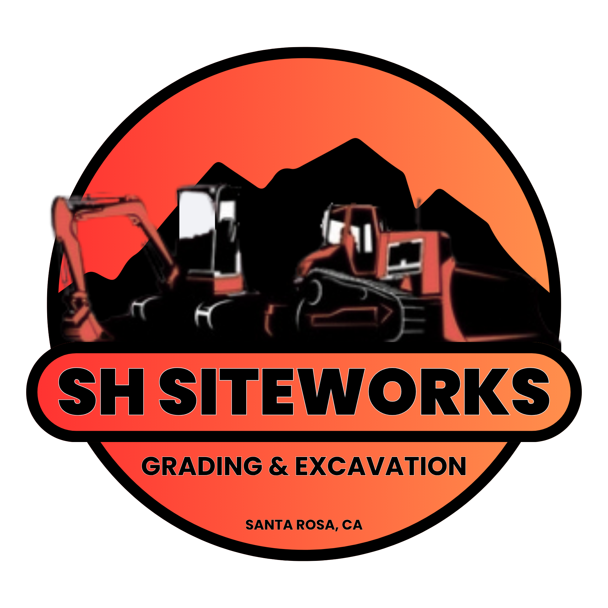 Grading & Excavating in Sonoma, Marin & Napa | SH Grading