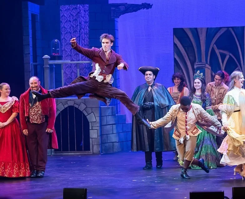 I heard he does a few jumps or something in this show&hellip; 🫡🥀🦁

We made it through a whole week of this show! Come catch me and the amazing cast and crew of Beauty and the Beast through August 4th!

Photos- Mike Kitaif