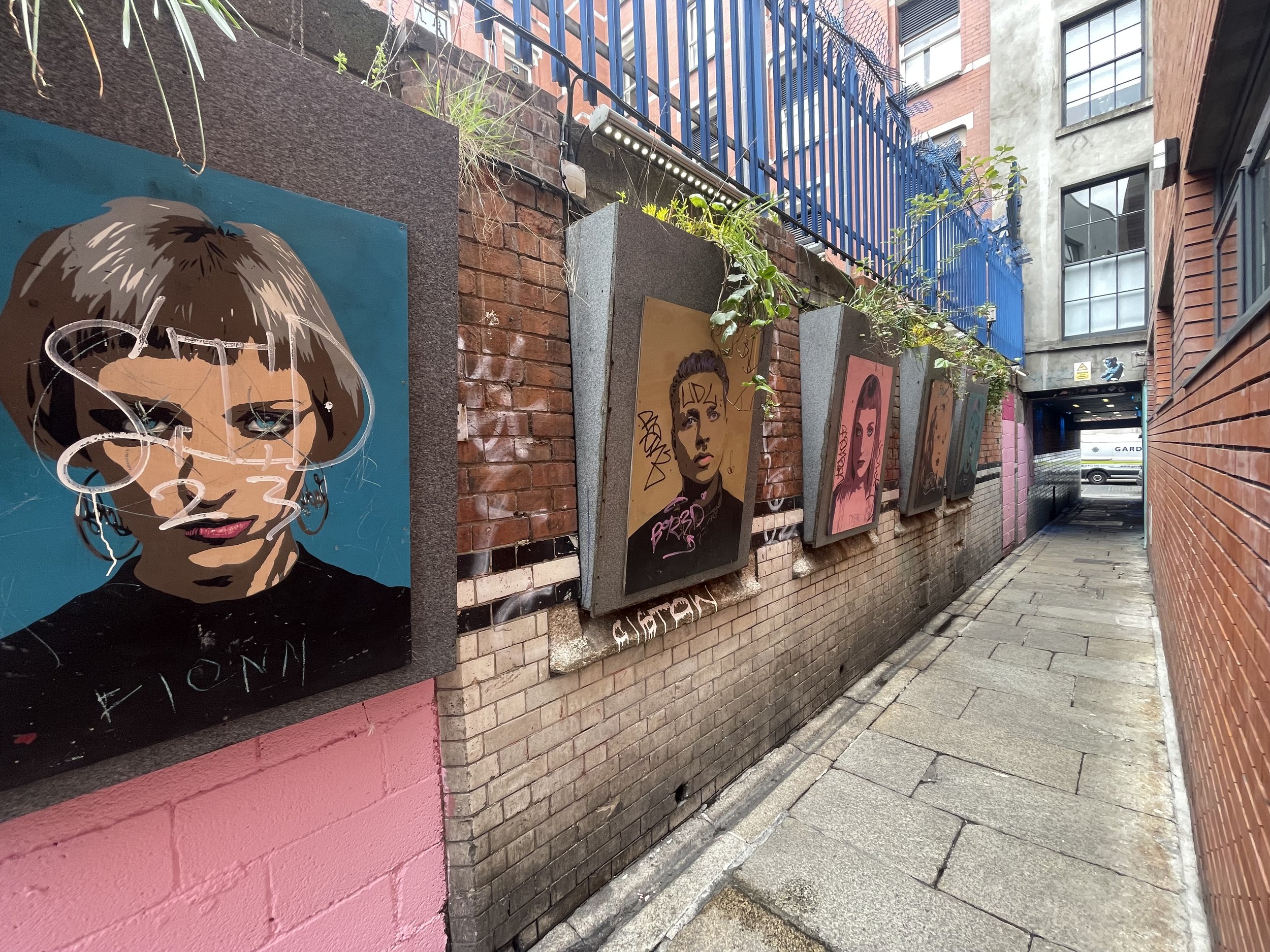 Dublin-Love Lane in Temple Bar