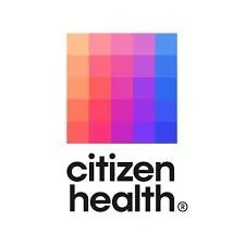 Colorful gradient logo with the words 'citizen health' underneath.