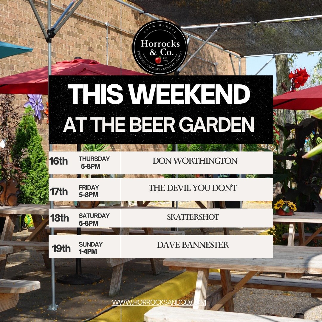 The Weekend Lineup! #battlecreek #battlecreekmi #horrocks #livemusic