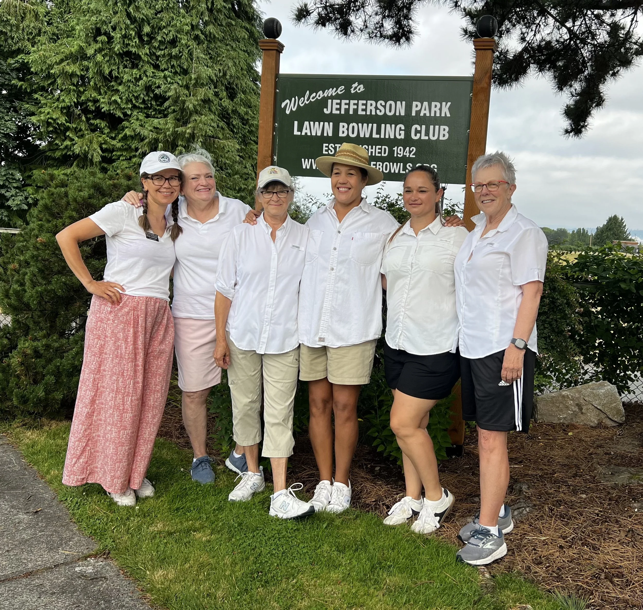 Womens Pairs Playdowns Competitors