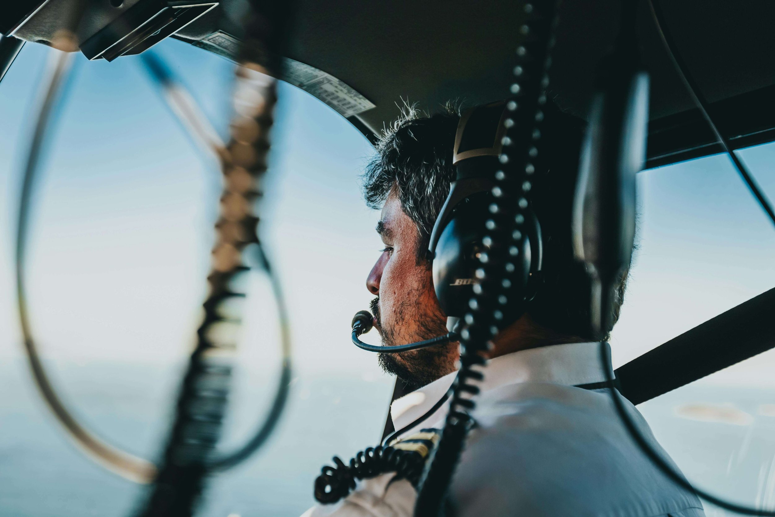 Picture of a male pilot from behind. Overcome a drug or alcohol violation and begin healing with a SAP evaluation in New Mexico.