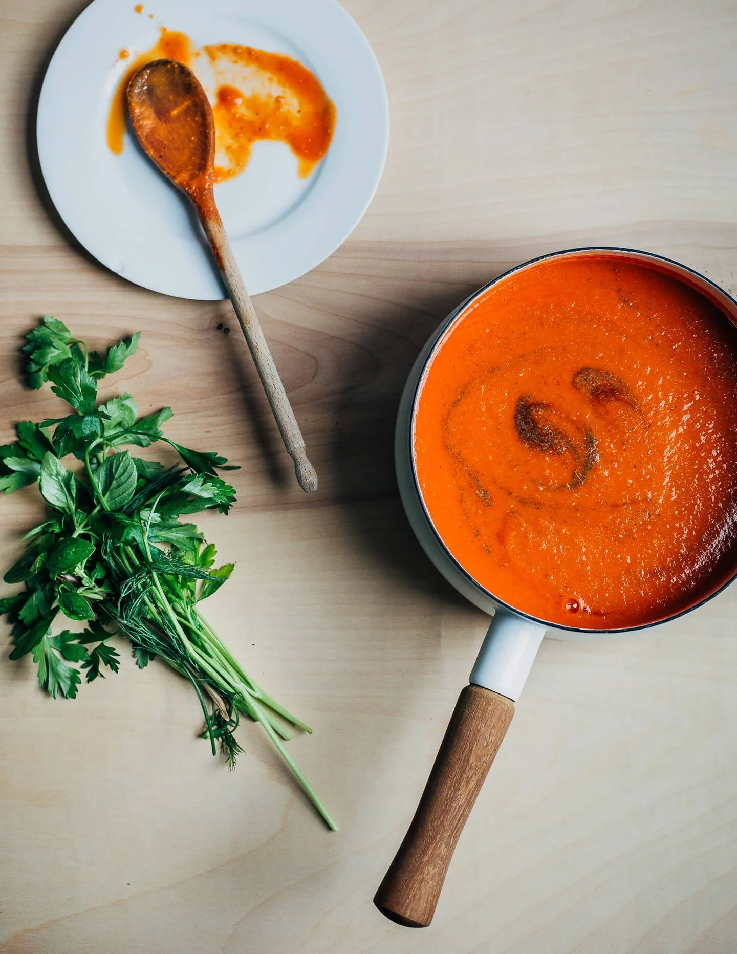 Simple Roasted Tomato Soup