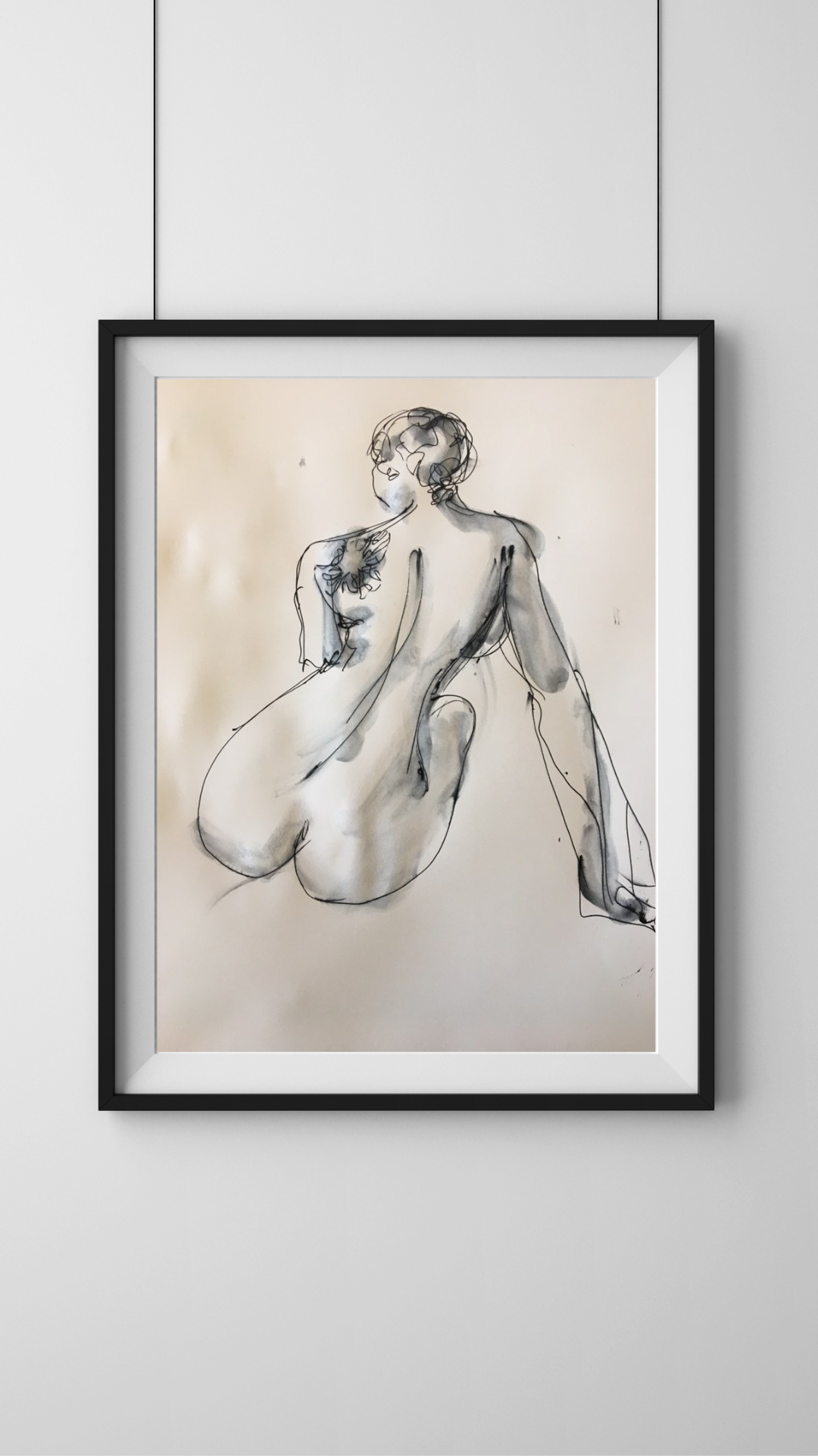 Grey Minimalist Botanical Photo Frame Mockup.png