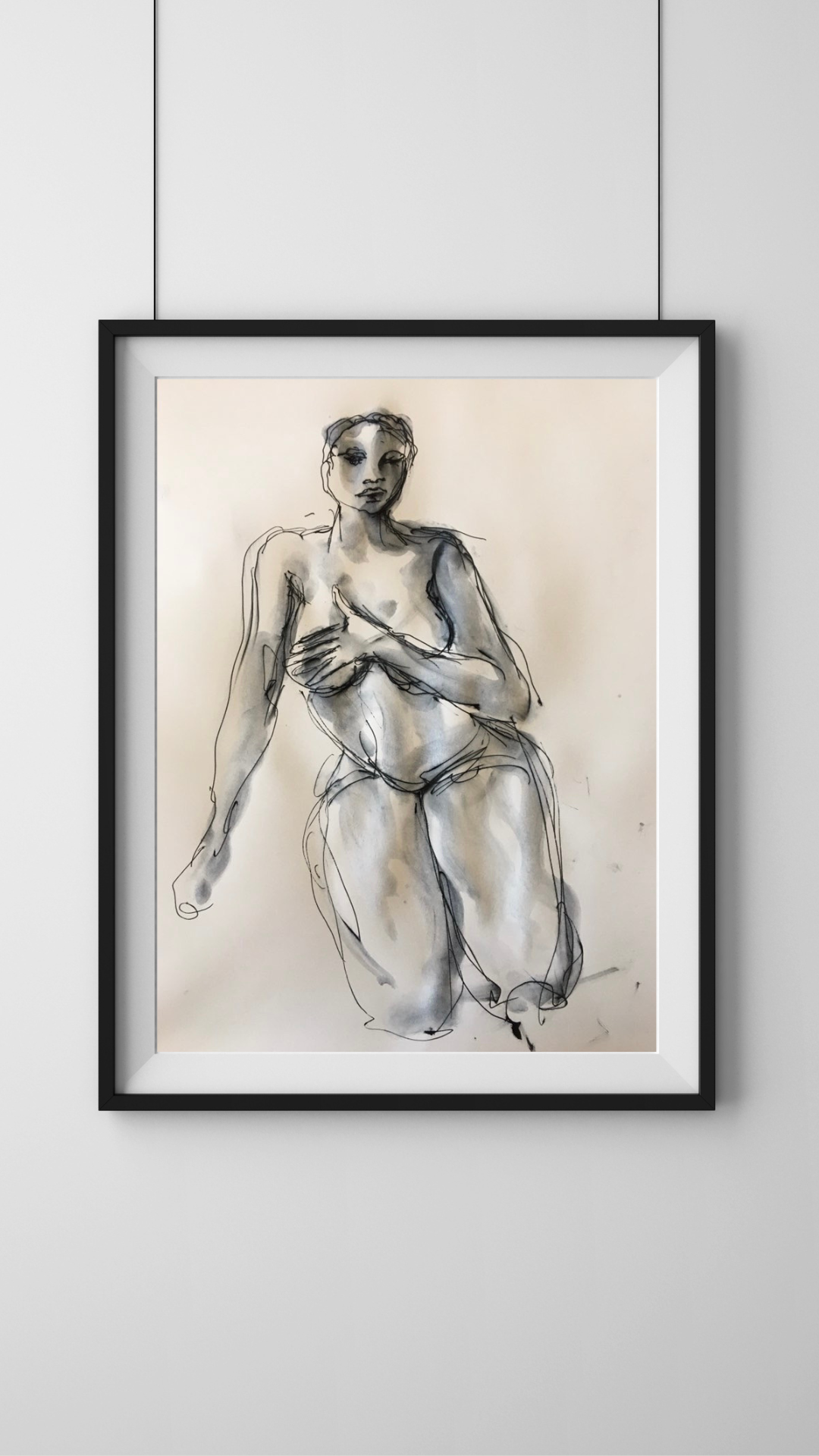 Grey Minimalist Botanical Photo Frame Mockup (1).png