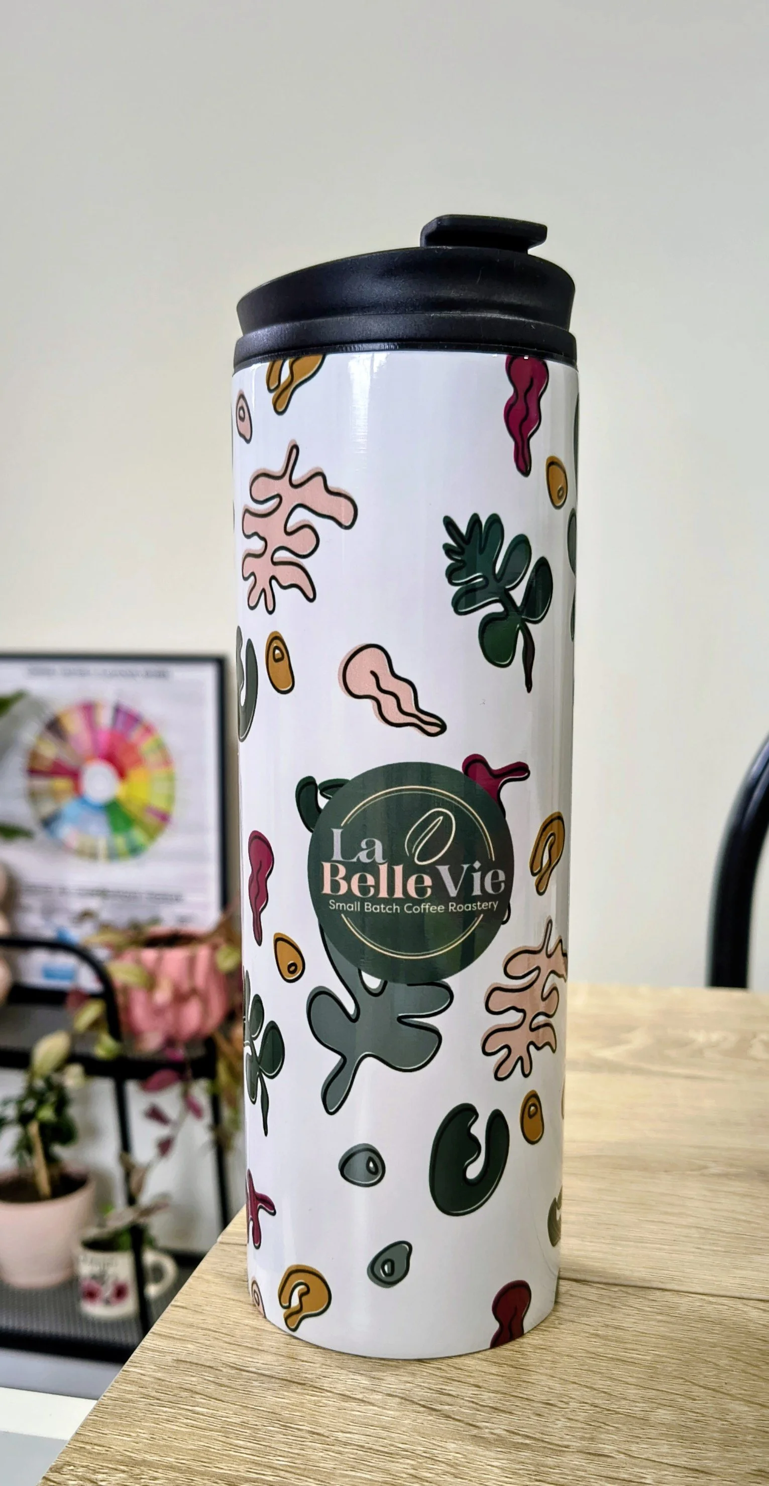 Floral Print Tumbler