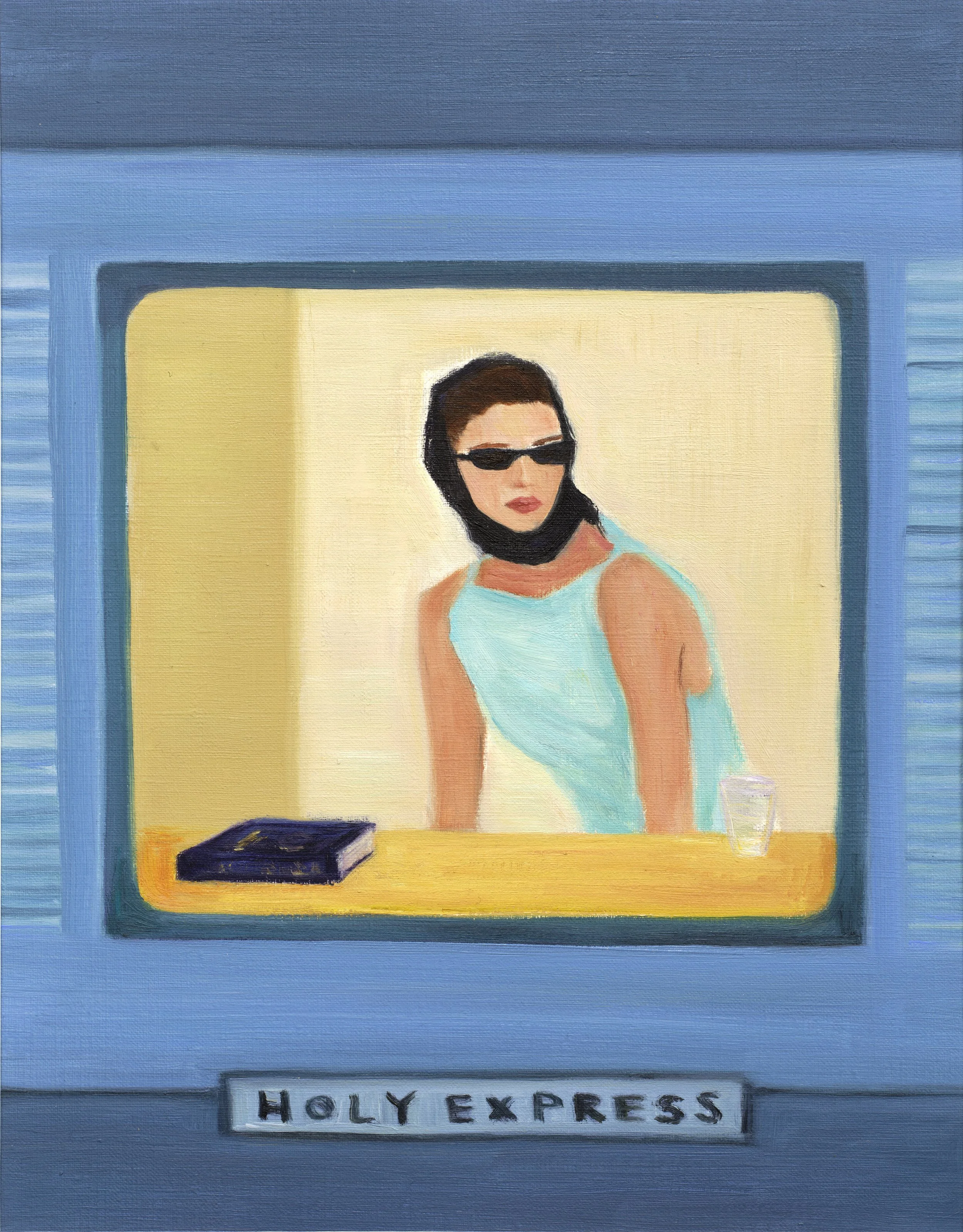 Holy Express
2025
27.9 x 35.6cm
Oil on paper

Collected 