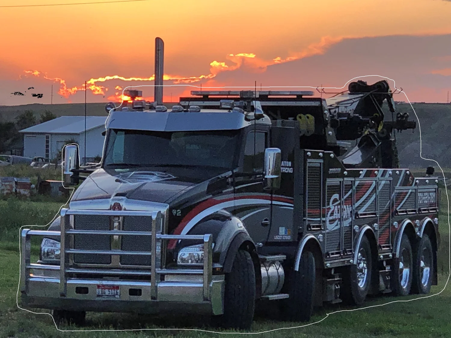 Eaton Road Solutions heavy-duty rotator for commercial towing and recovery