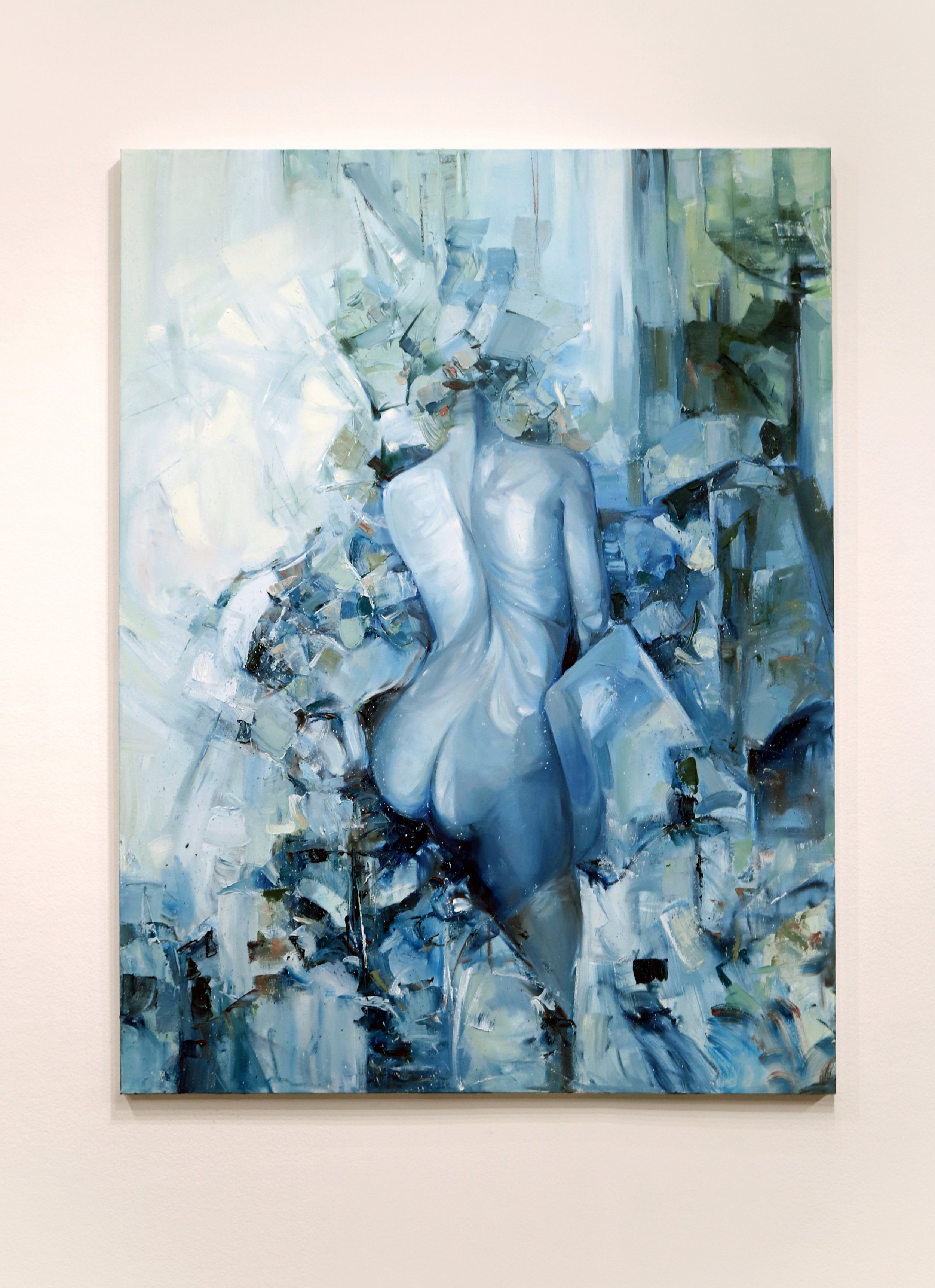 Piecing Worth-Untitled
Size: 36"×48"
Medium / Materials: oil and modeling paste on canvas
Year: 2023