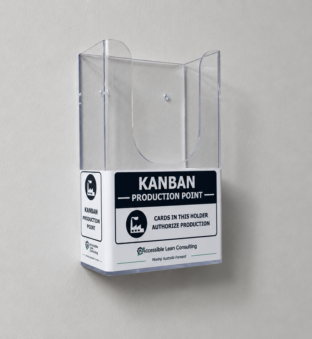 Kanban Production Point Holder Wall Mounted.png