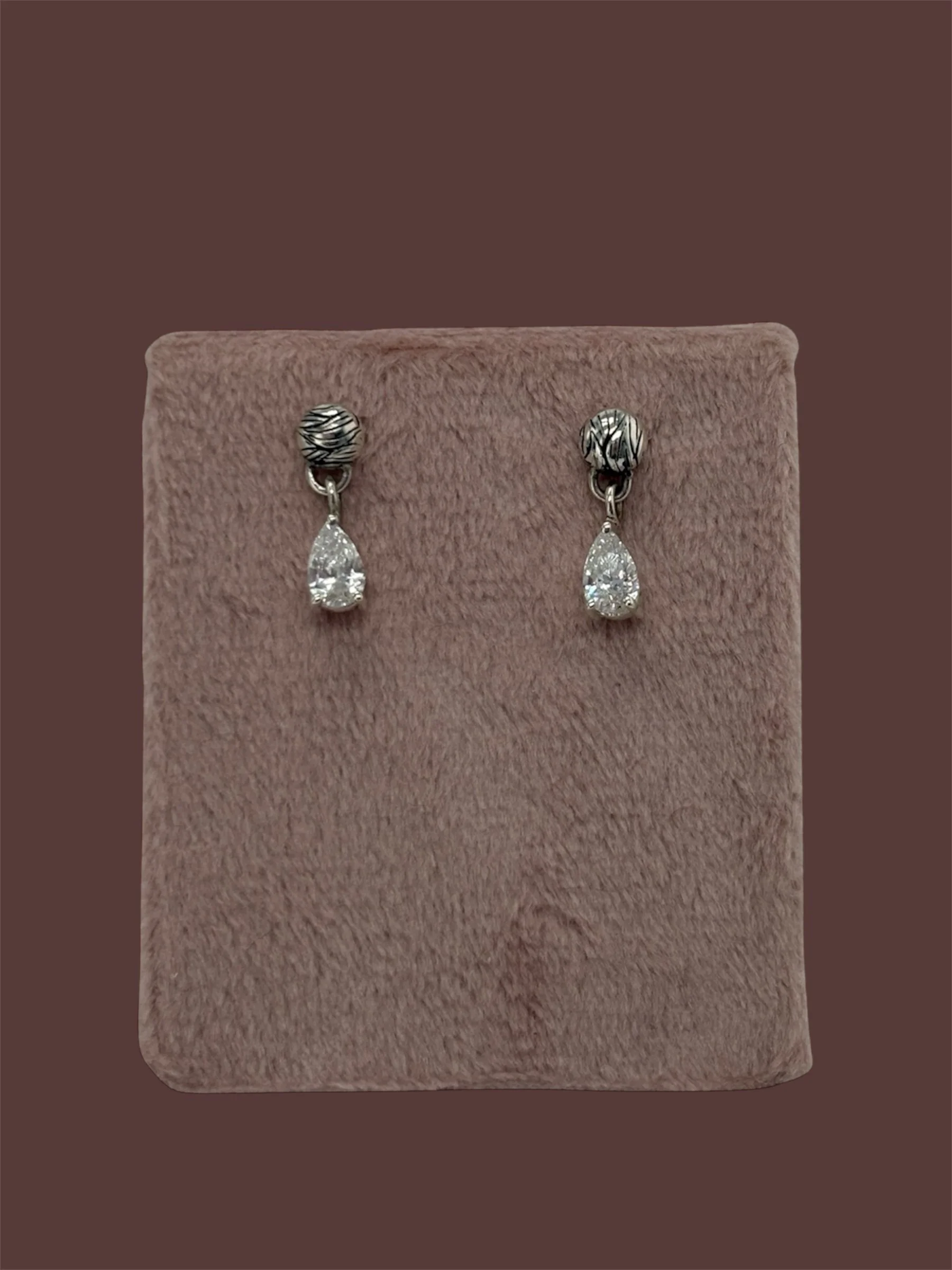 Whale Belly Drop Earrings