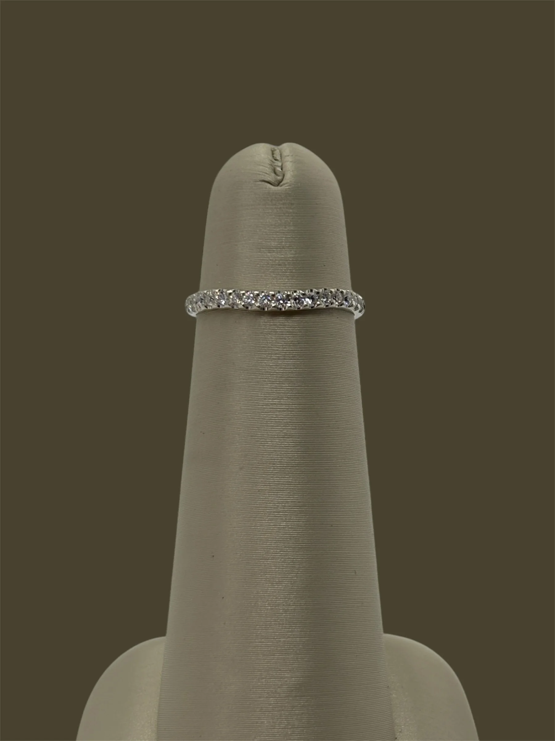 Pave Diamond Pinky Ring